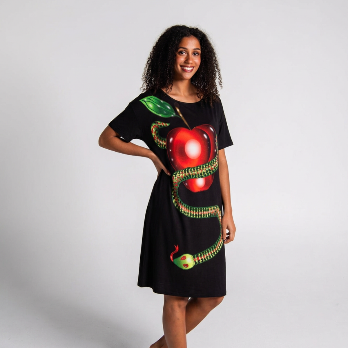 Short Sleeve Bamboo Dress