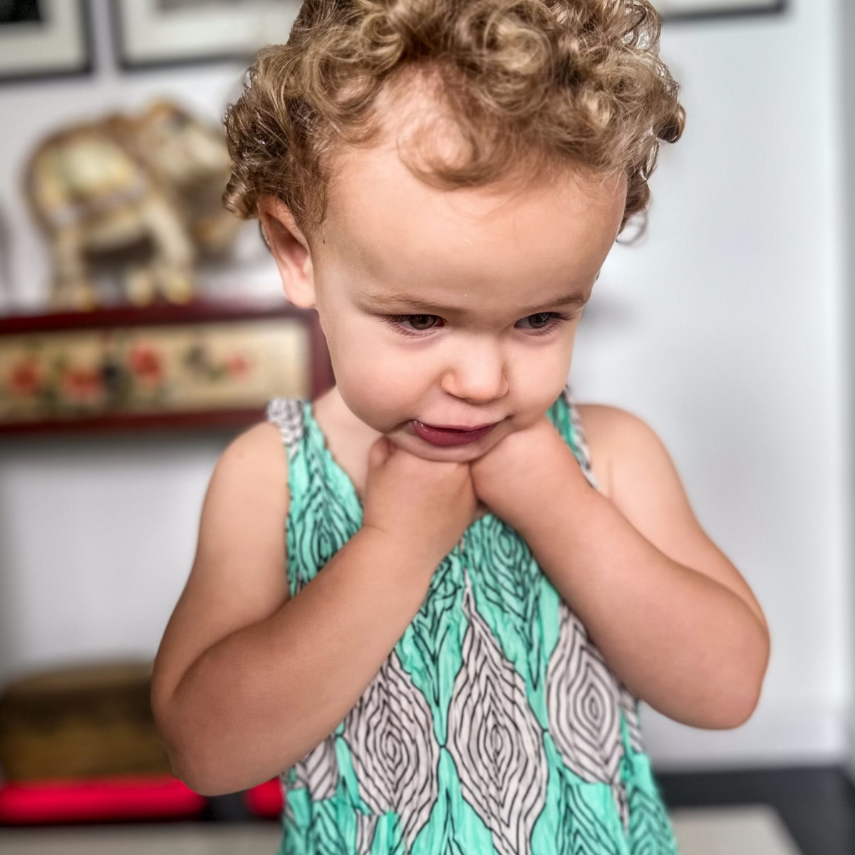 Mini Smash Pocket Dress | Aqua Pods