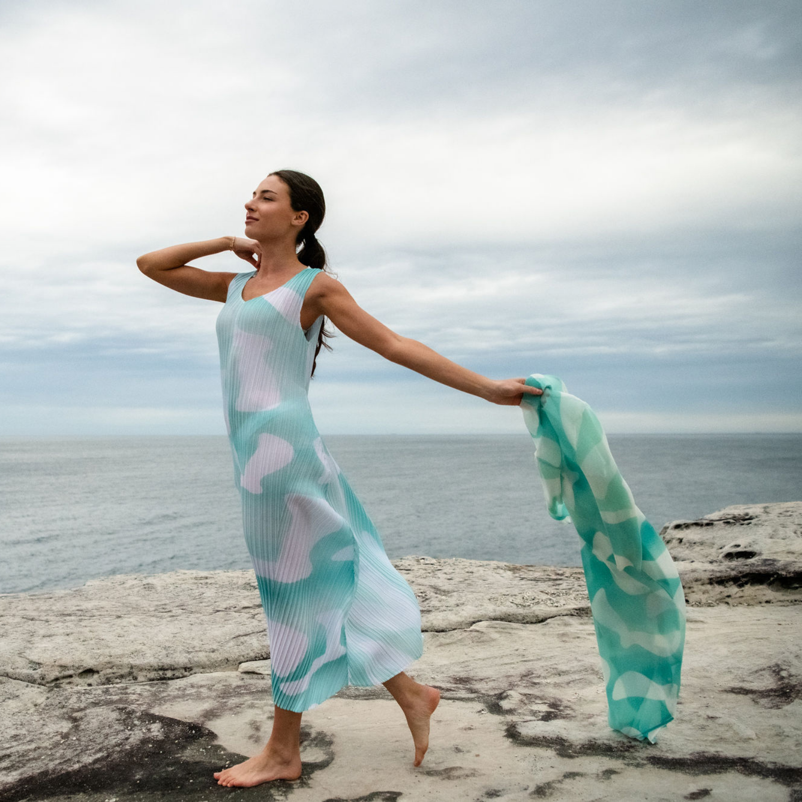 Long Estrella Dress - Prints