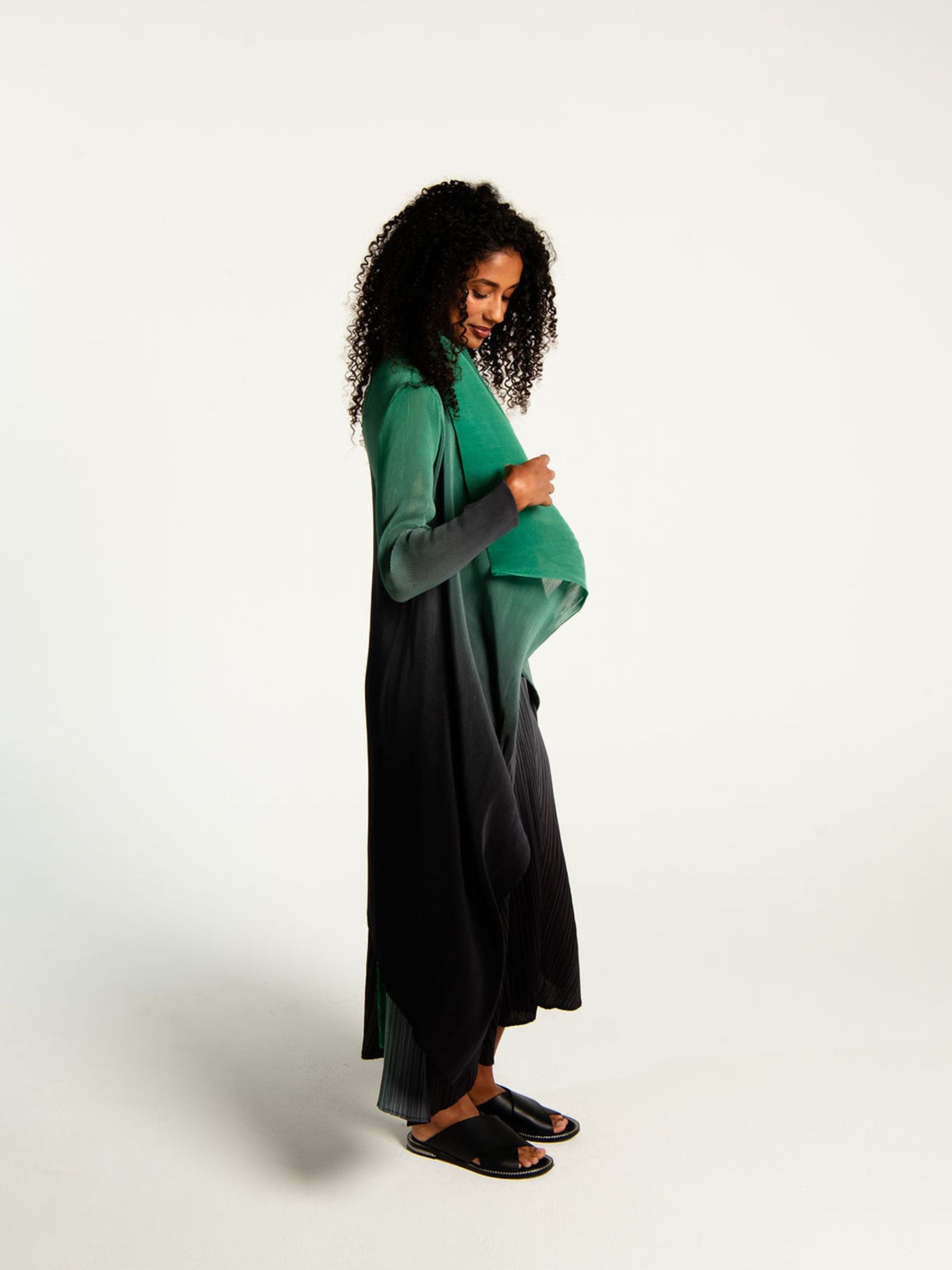 Collare Coat - Ombre AW26
