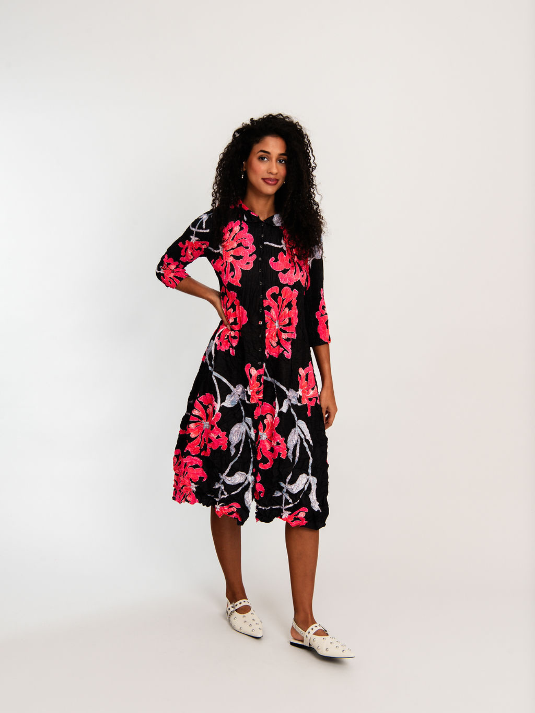 Nehru Coat Dress | SS25