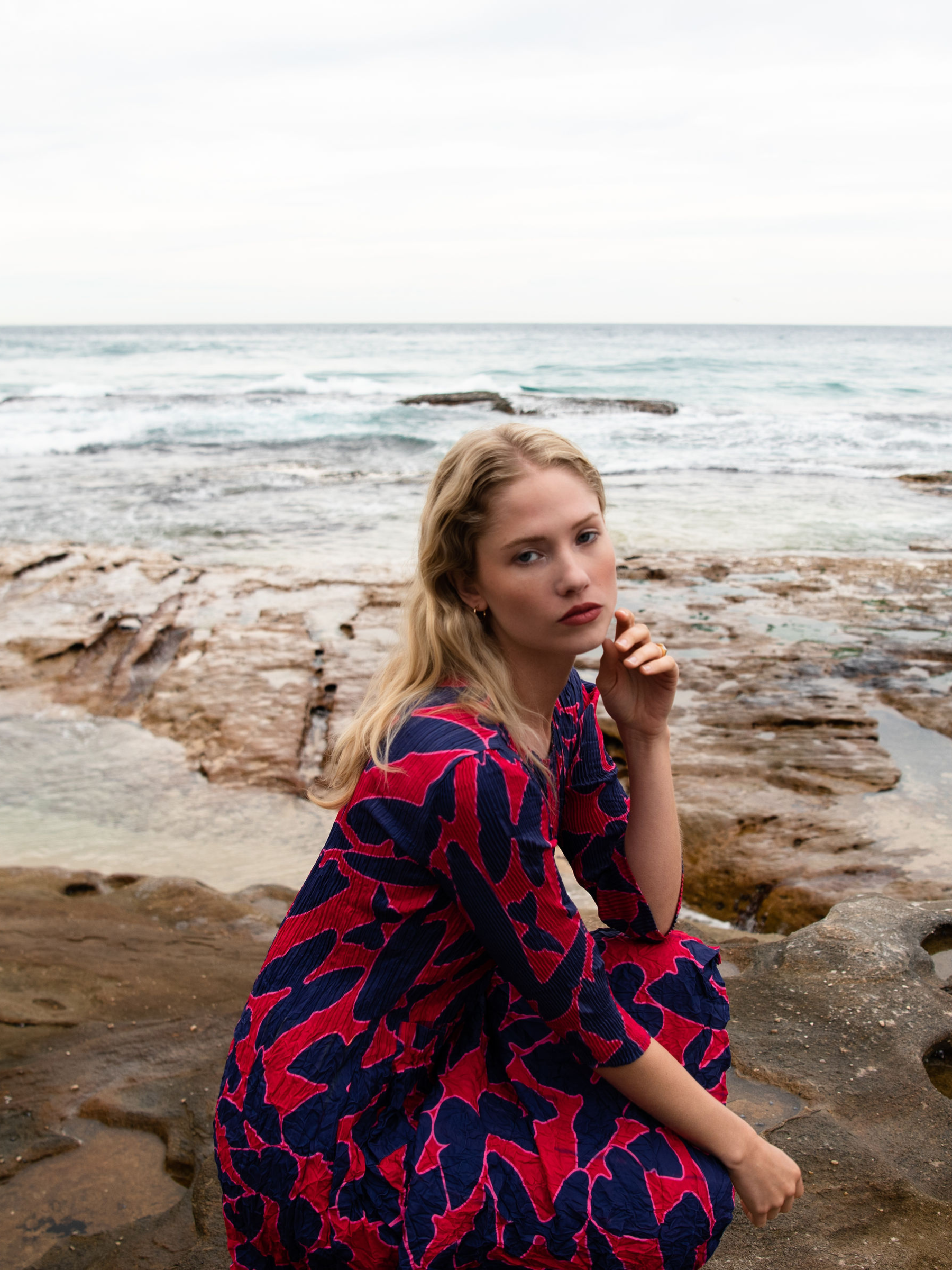 3/4 Sleeve Smash Dress - Prints