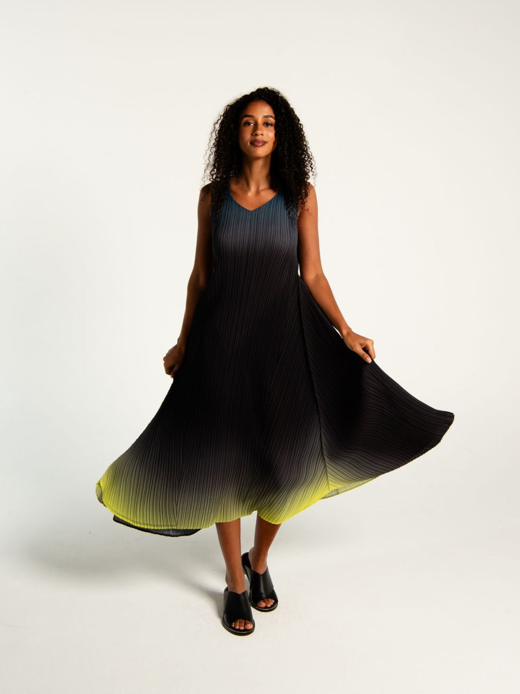 Long Estrella Dress - Ombre | AW26