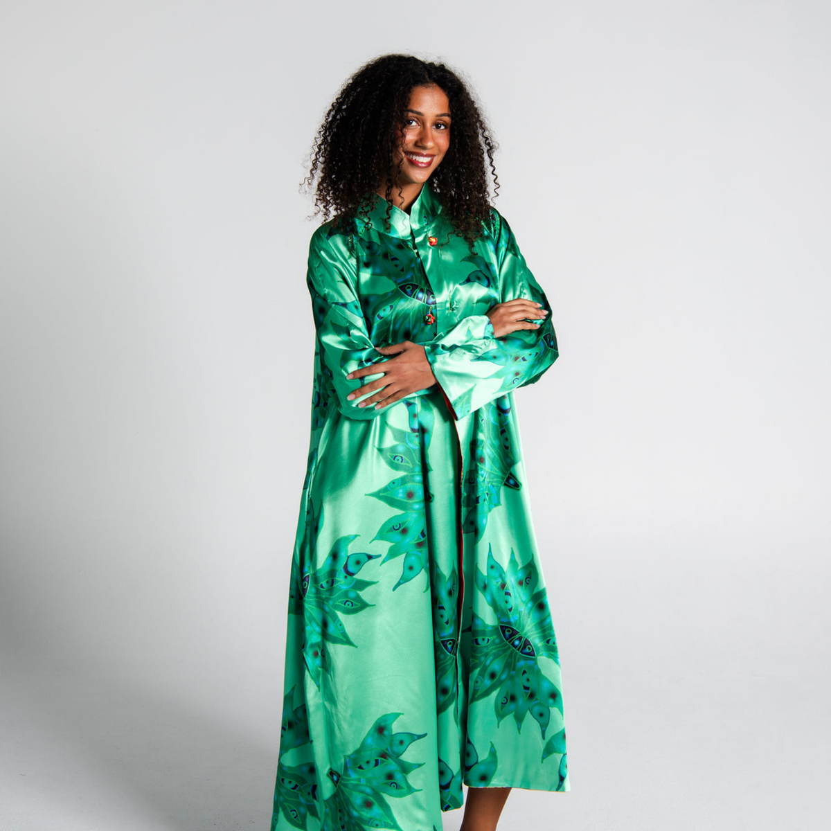 Reversible Satin Coat