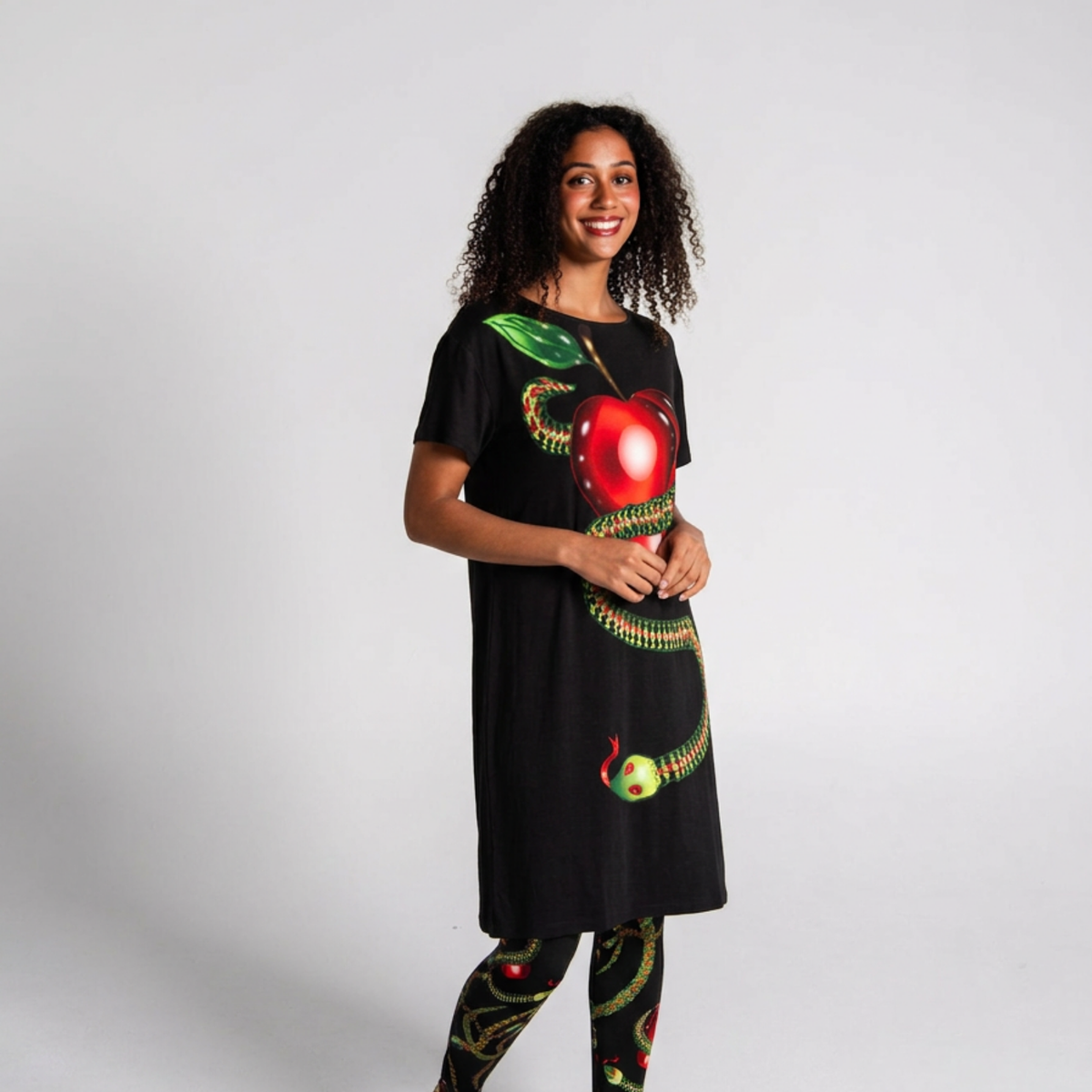 Short Sleeve Bamboo Dress