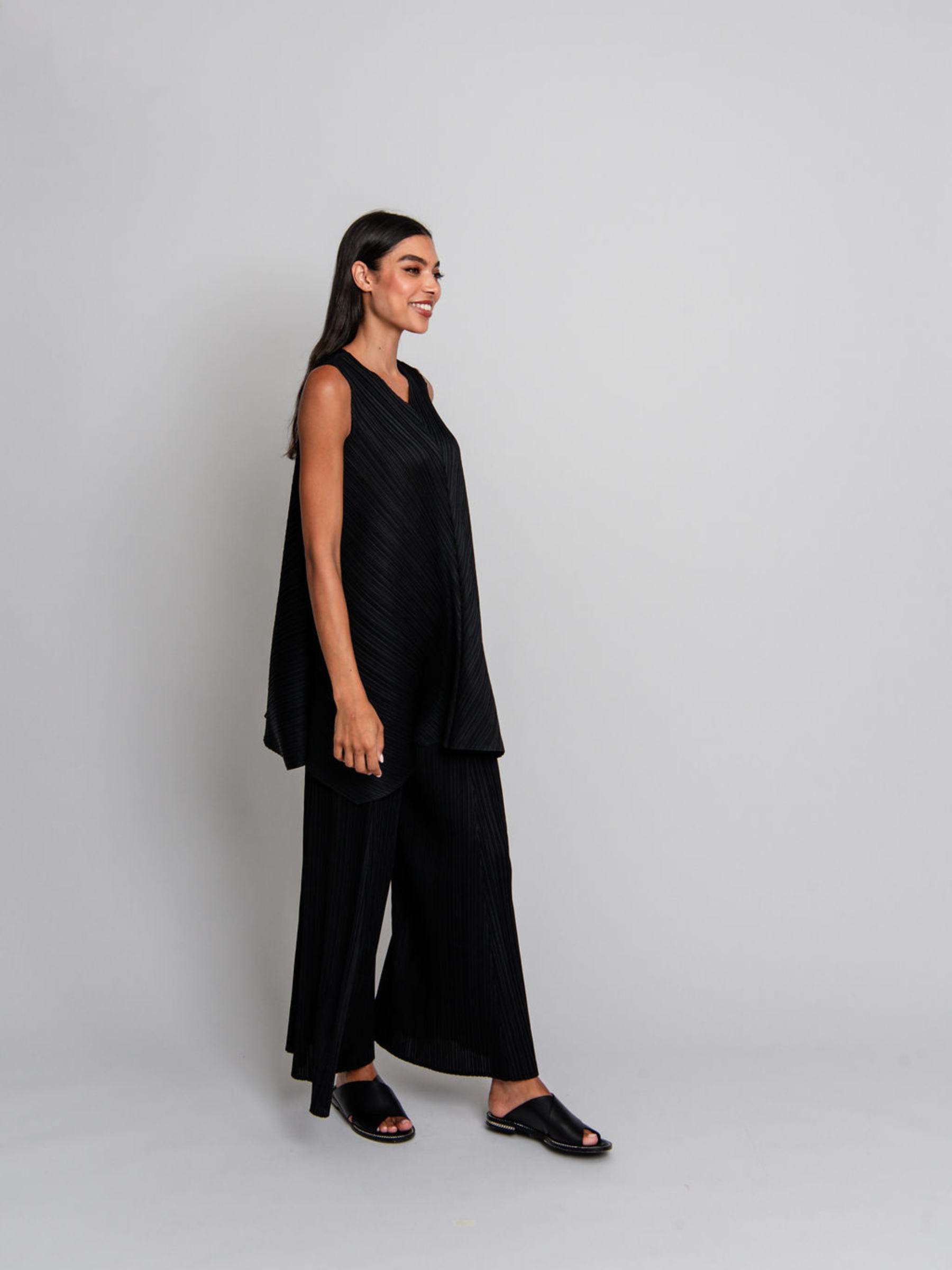Simply Pleat Swing Pant - Prints