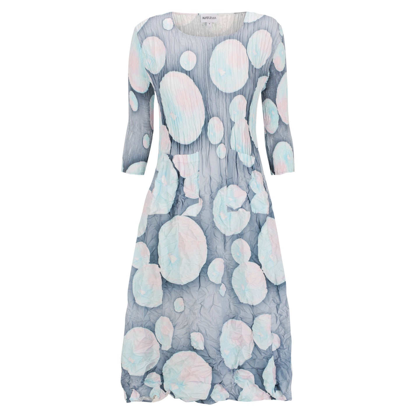 3/4 Sleeve Smash Pocket Dress - Prints | AW26