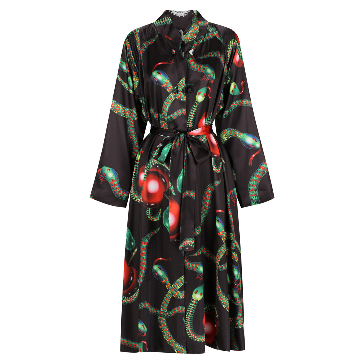 Reversible Satin Coat