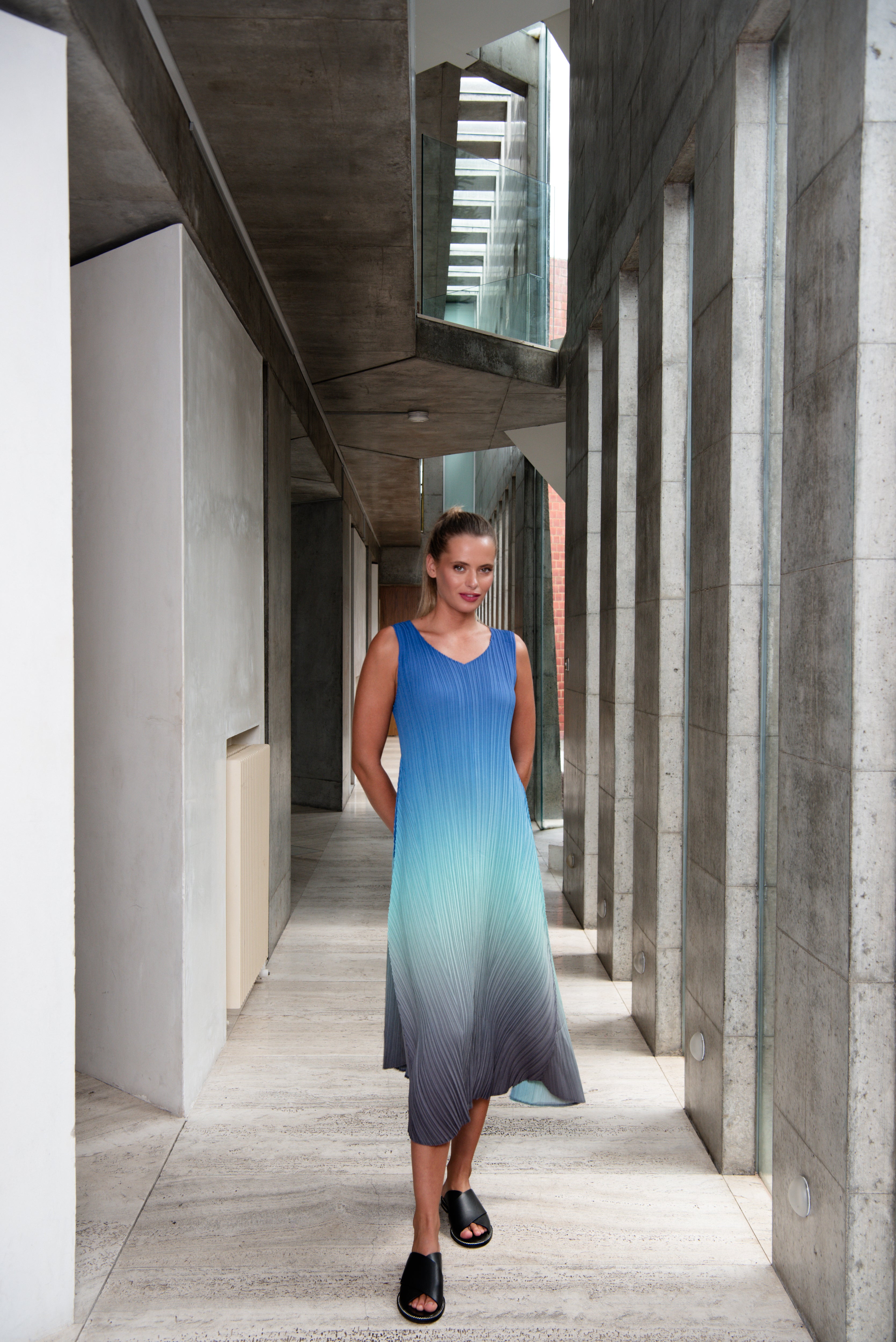 Long Estrella Dress - Ombre | SS25