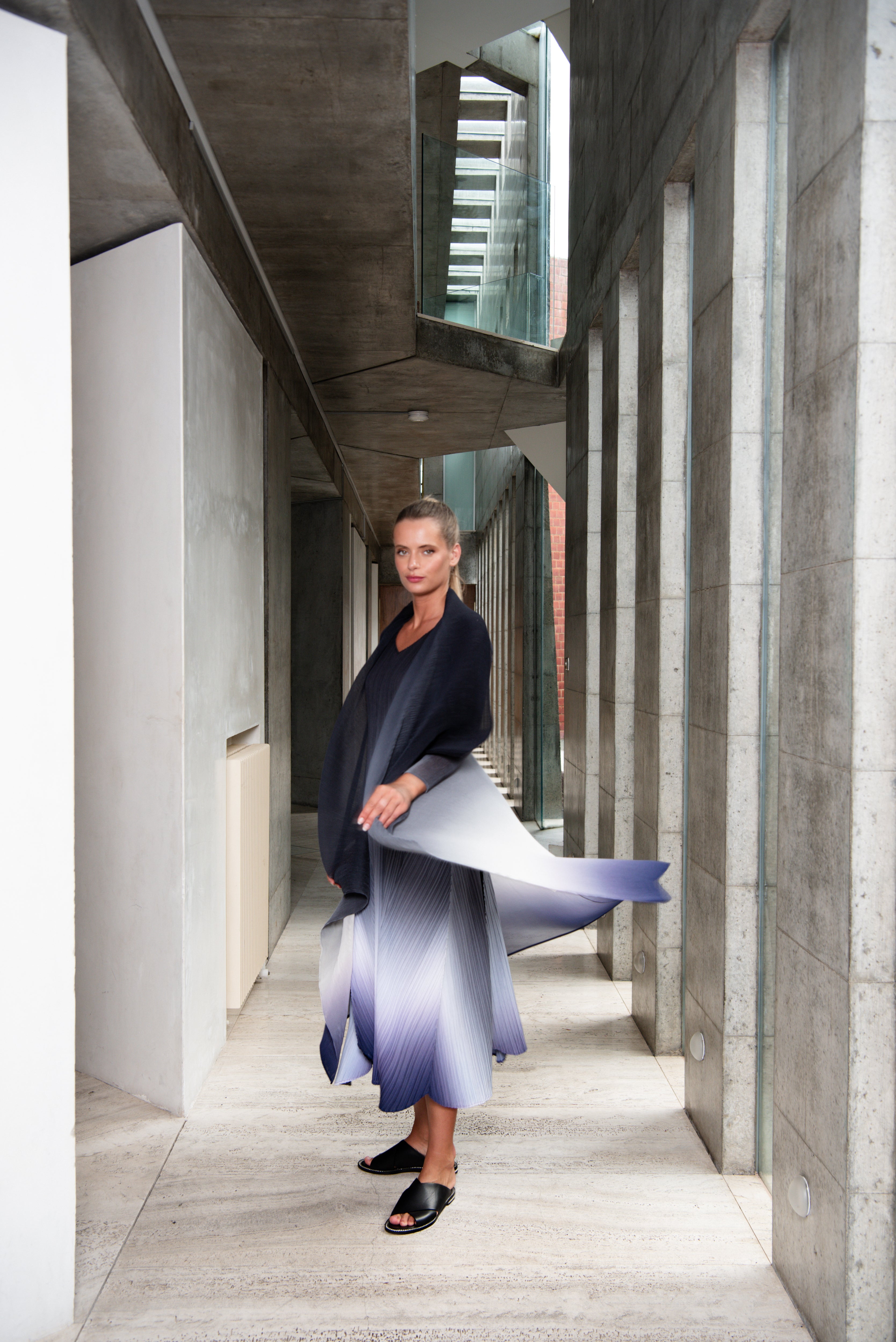 Collare Coat - Ombre | AW24