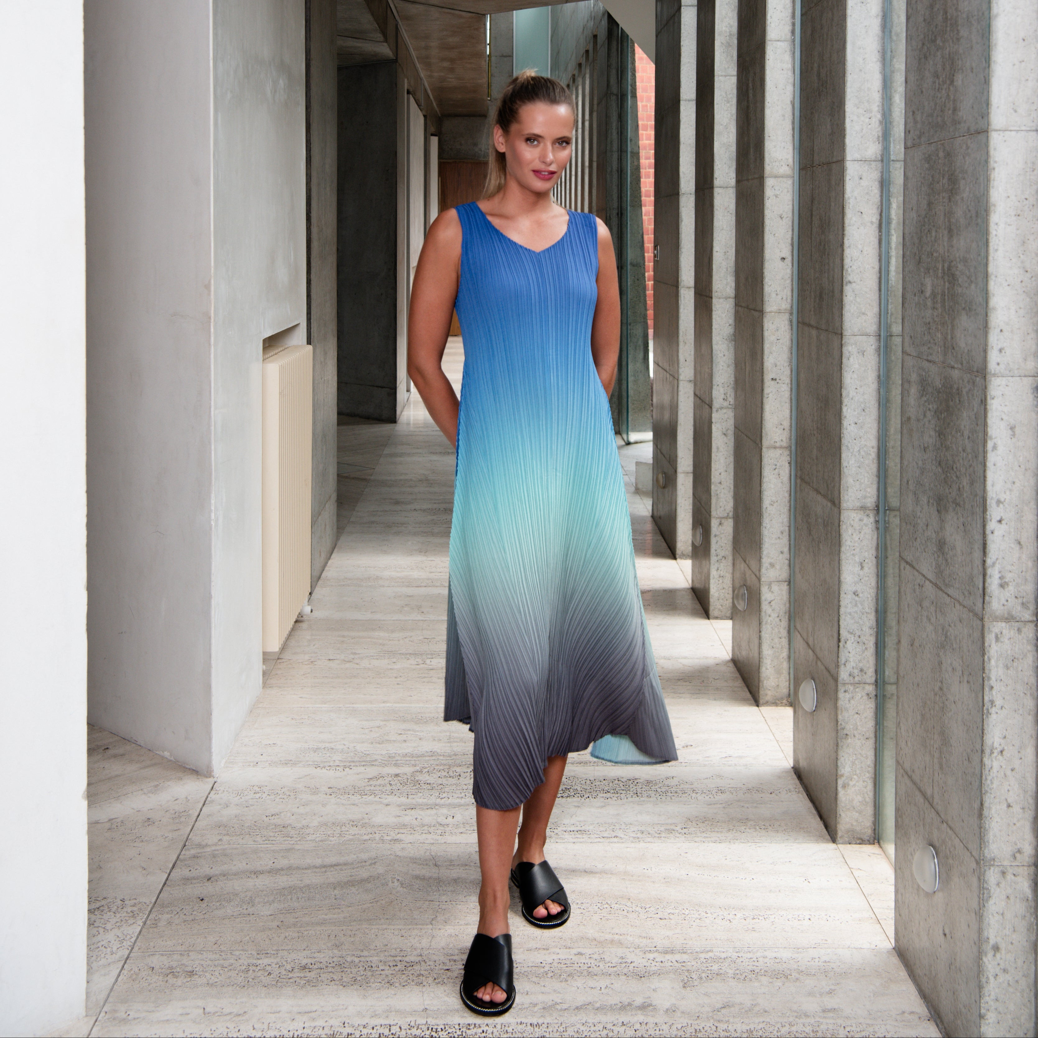 Long Estrella Dress - Ombre