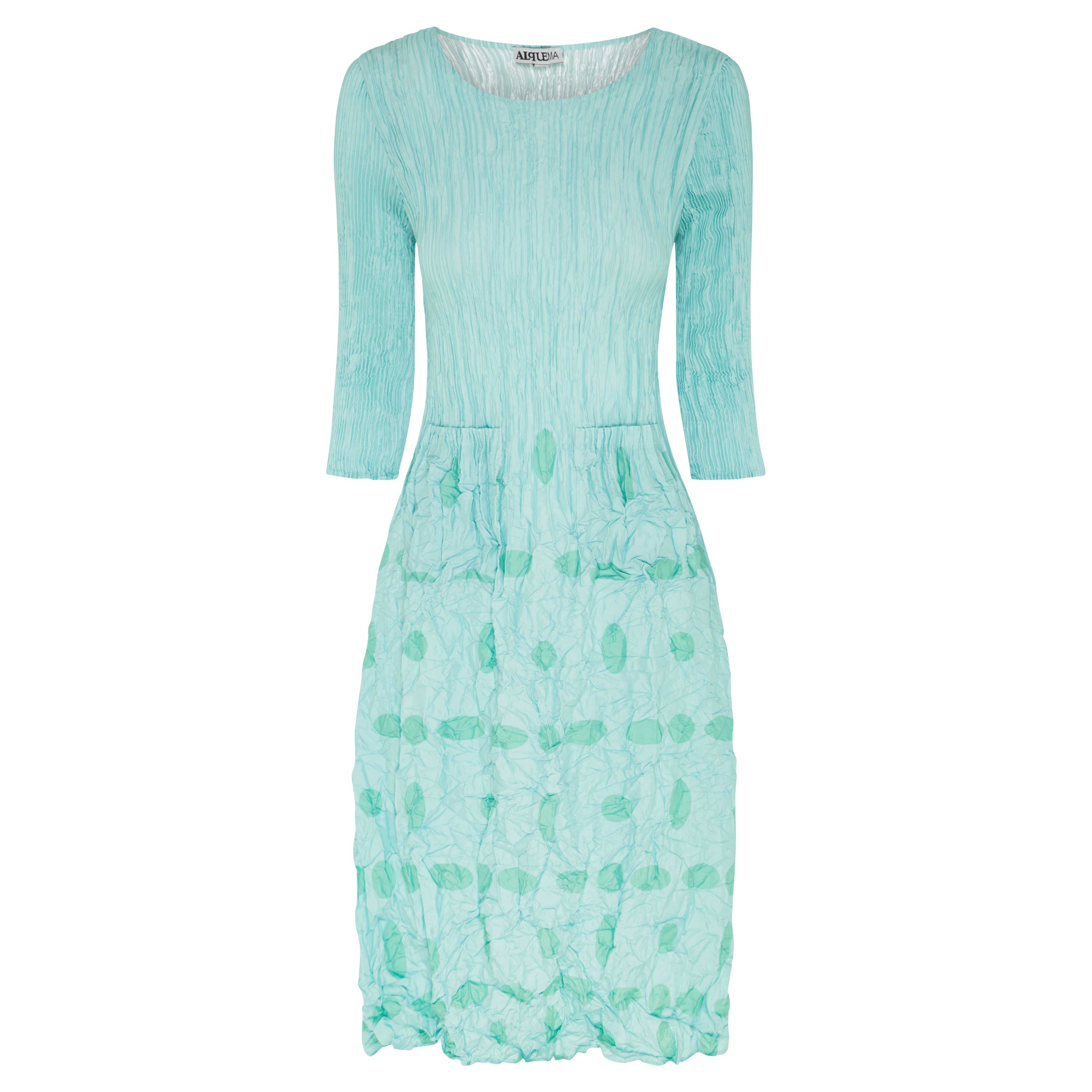 3/4 Sleeve Smash Dress - Prints