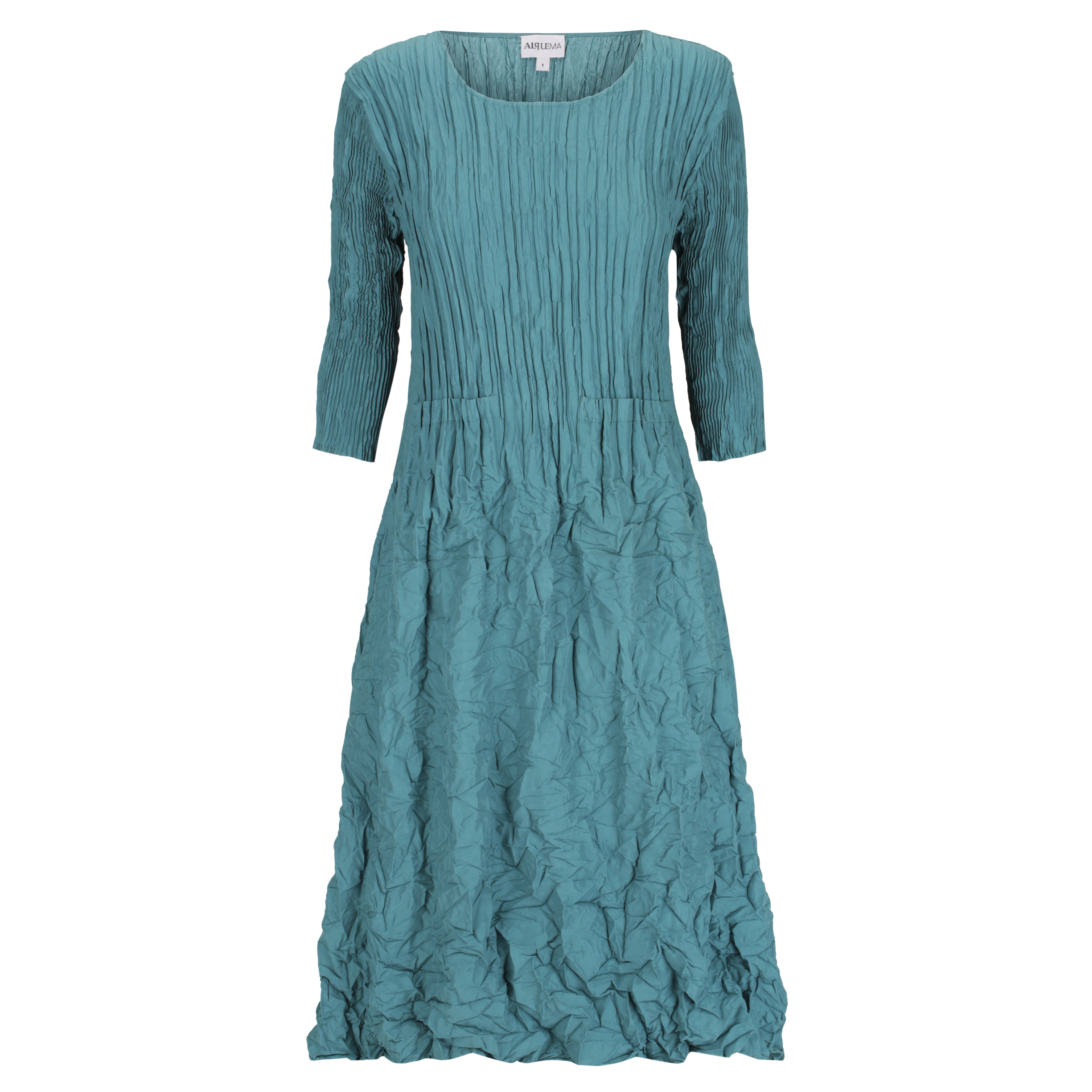 3/4 Sleeve Smash Pocket Dress - Plain Colours | AW26