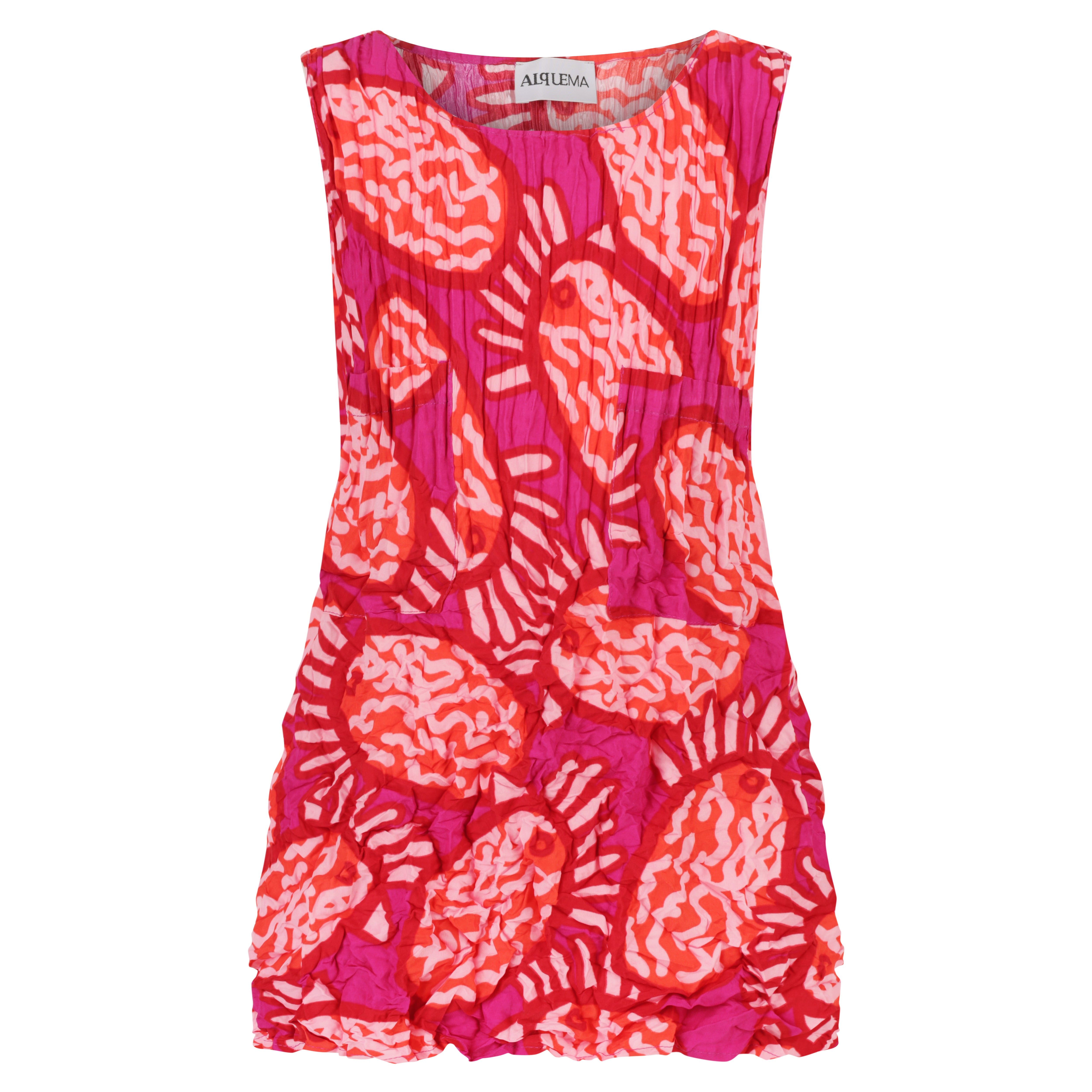 Mini Smash Pocket Dress | Pink Cockatoo