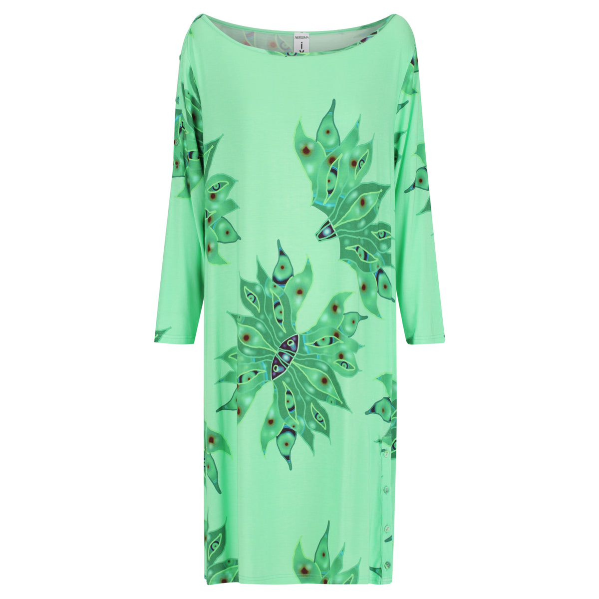Side Button Bamboo Dress