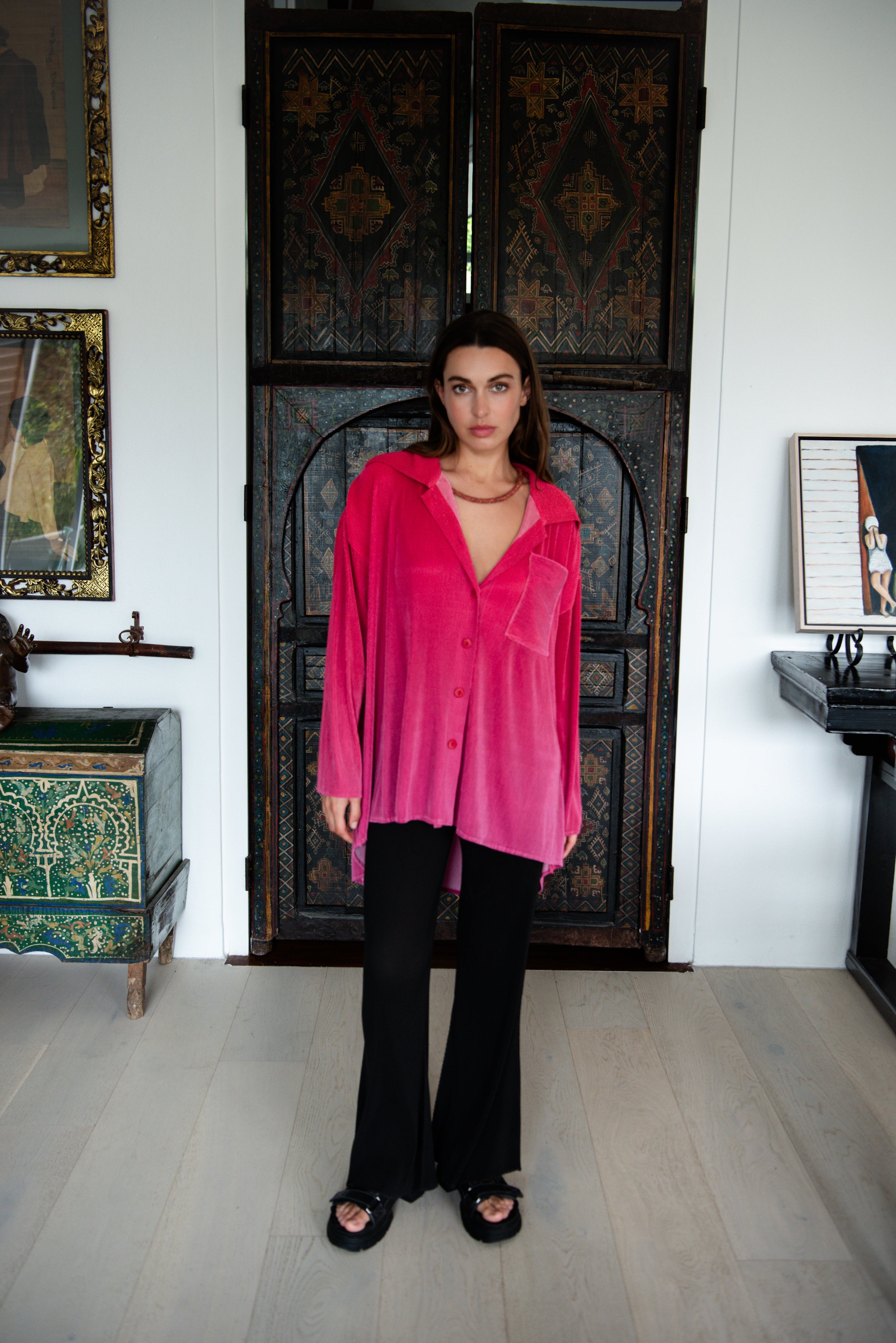 Heroes Oversized Shirt | GINNI