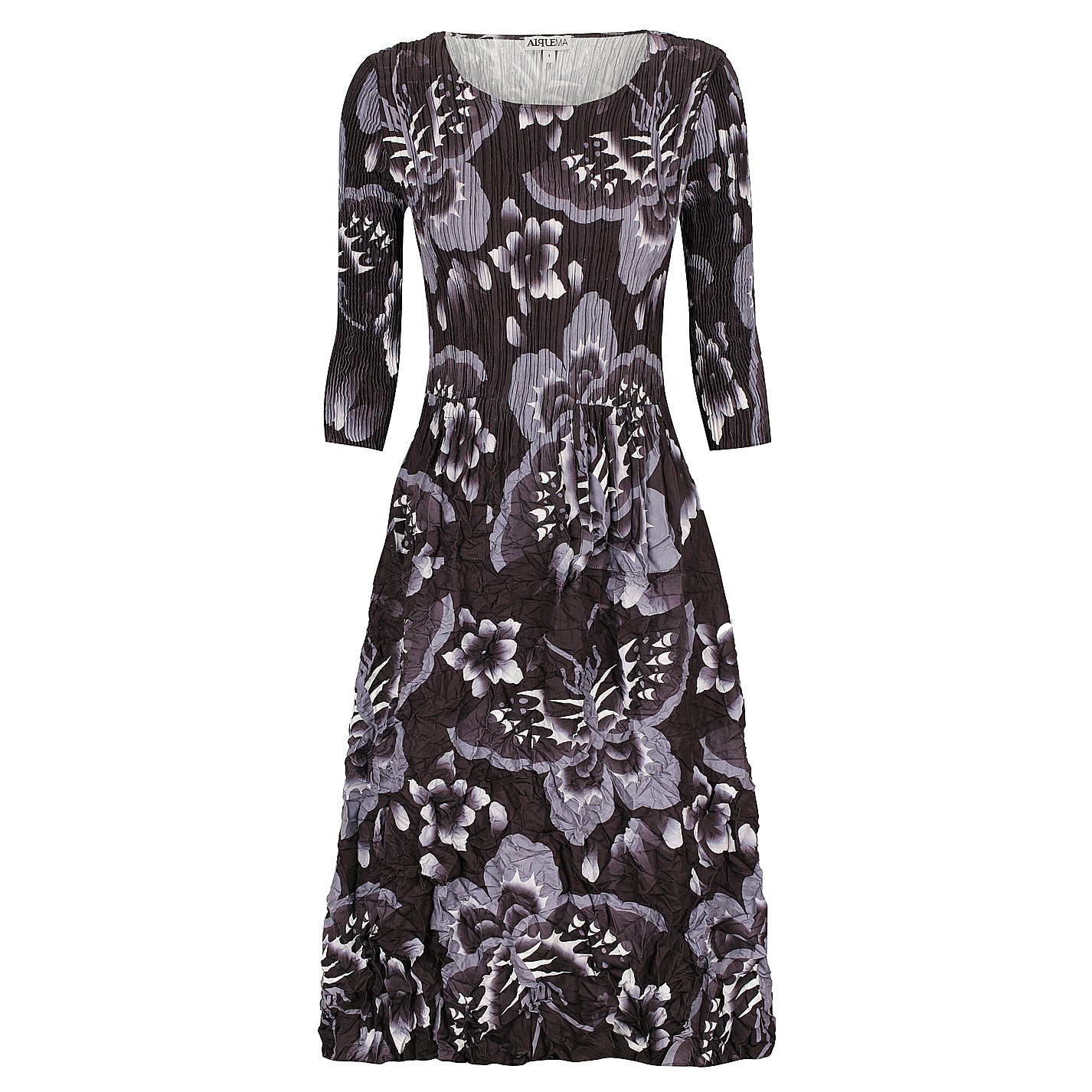 3/4 Sleeve Smash Pocket Dress - Prints | AW24
