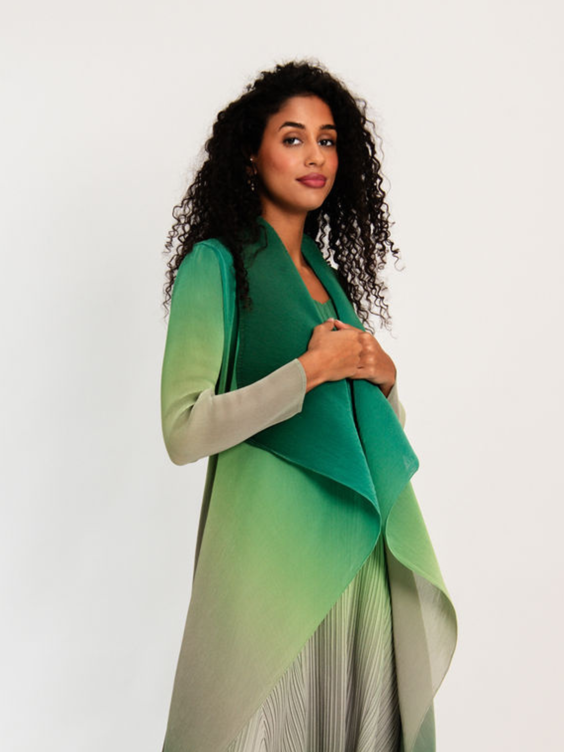 Collare Coat - Ombre