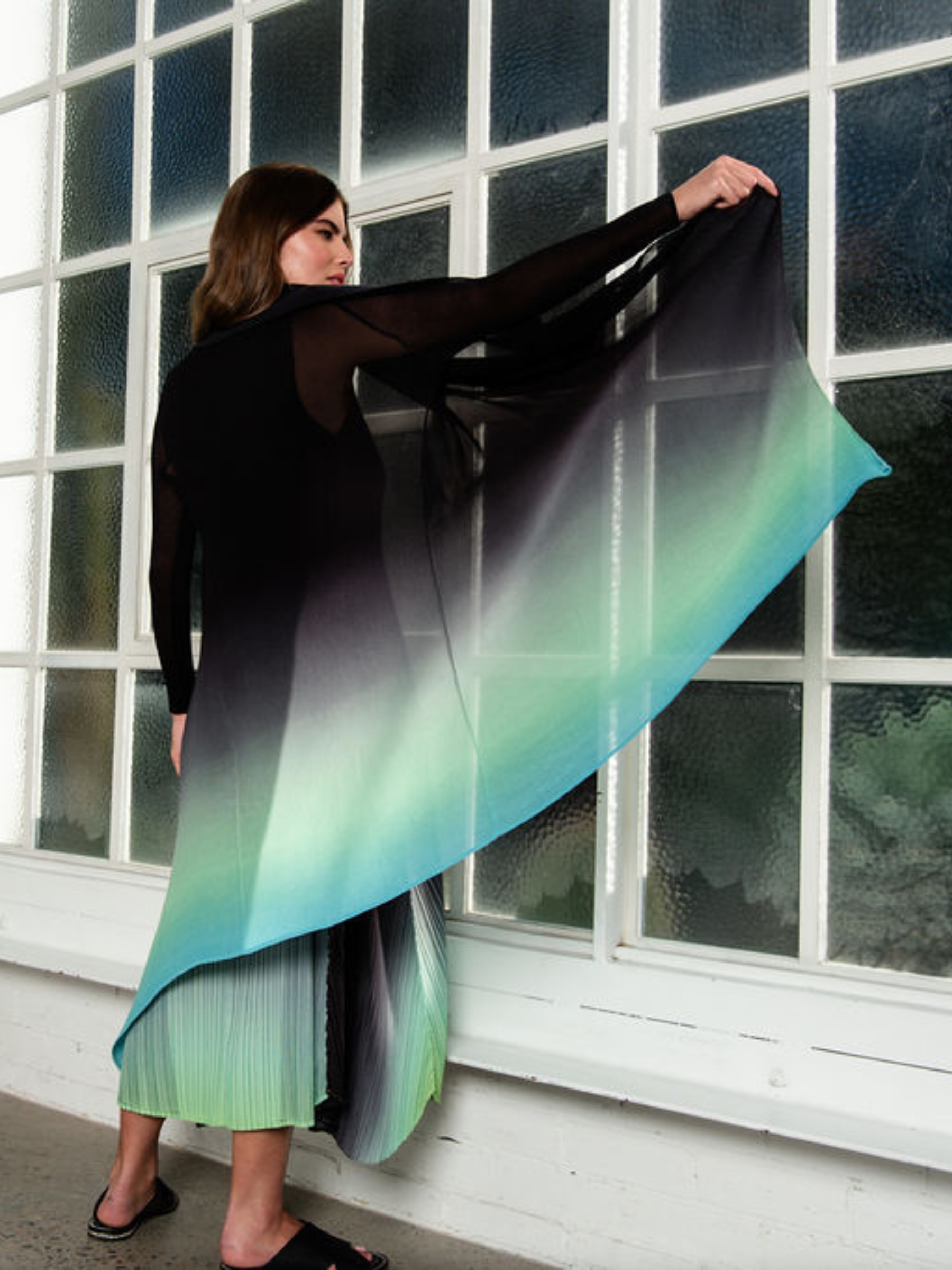 Collare Coat - Ombre