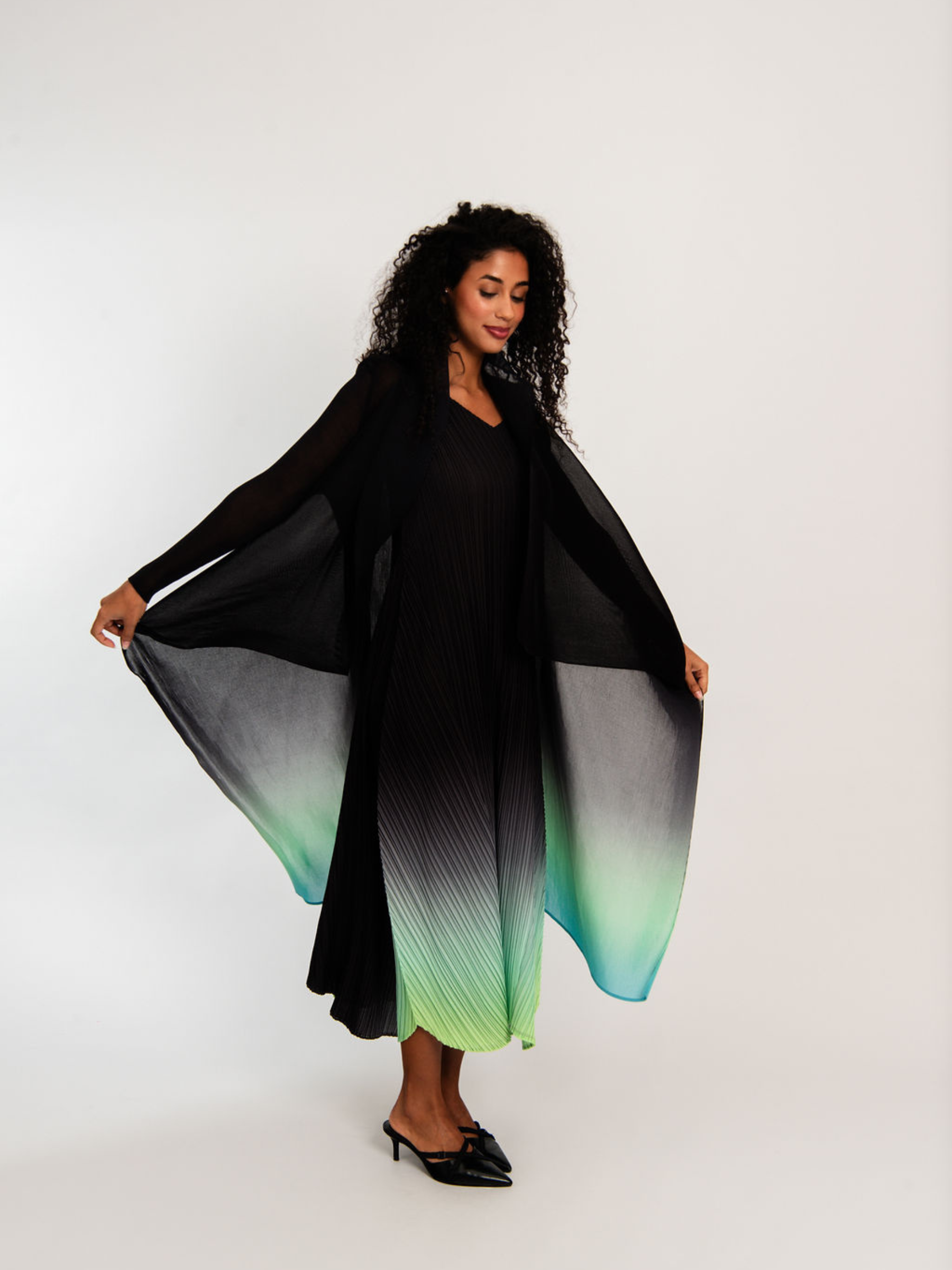 Collare Coat - Ombre