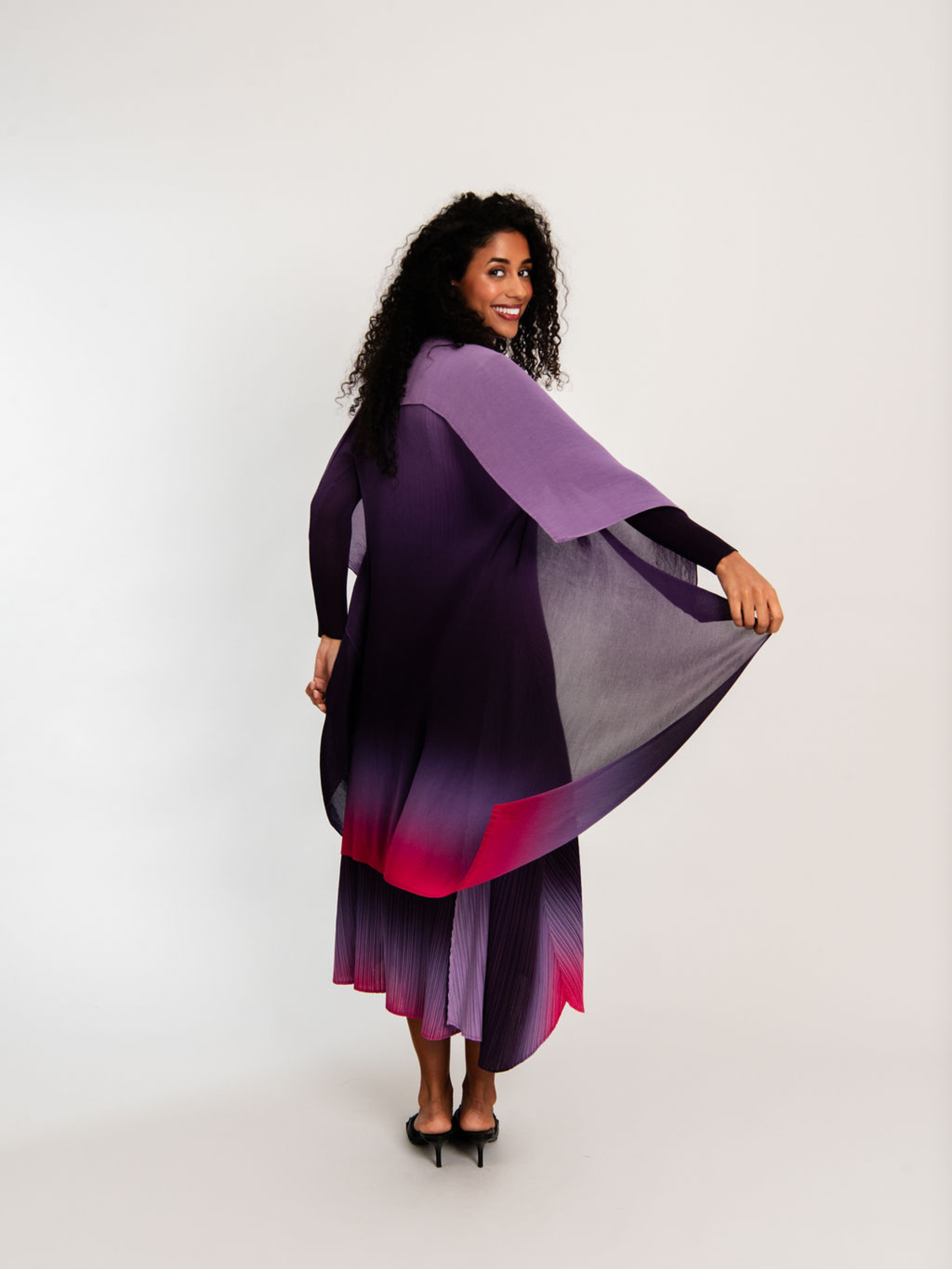 Collare Coat - Ombre