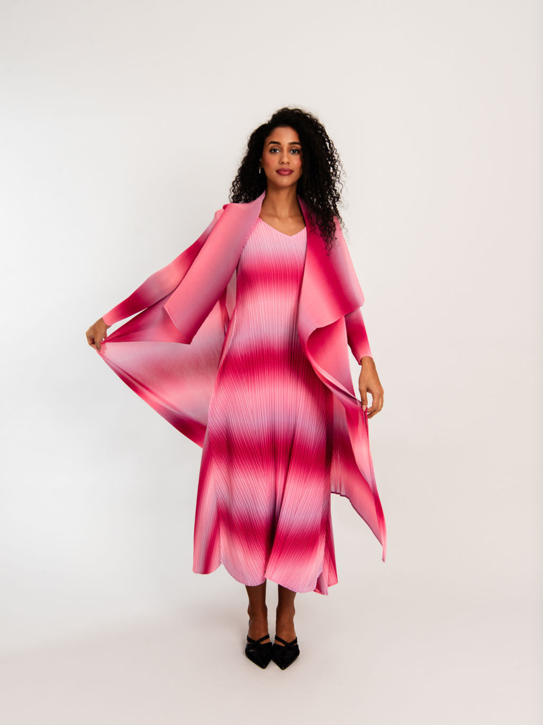 Collare Coat - Ombre