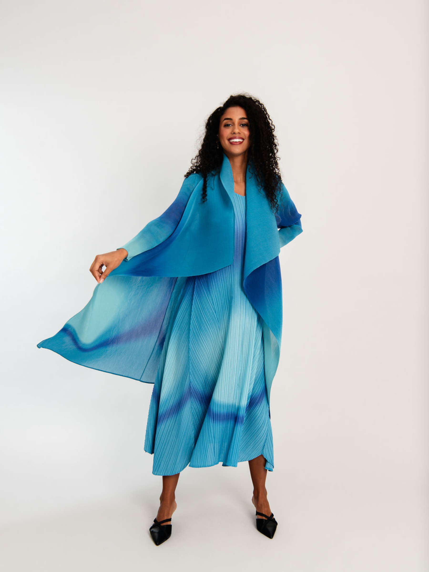 Collare Coat - Ombre