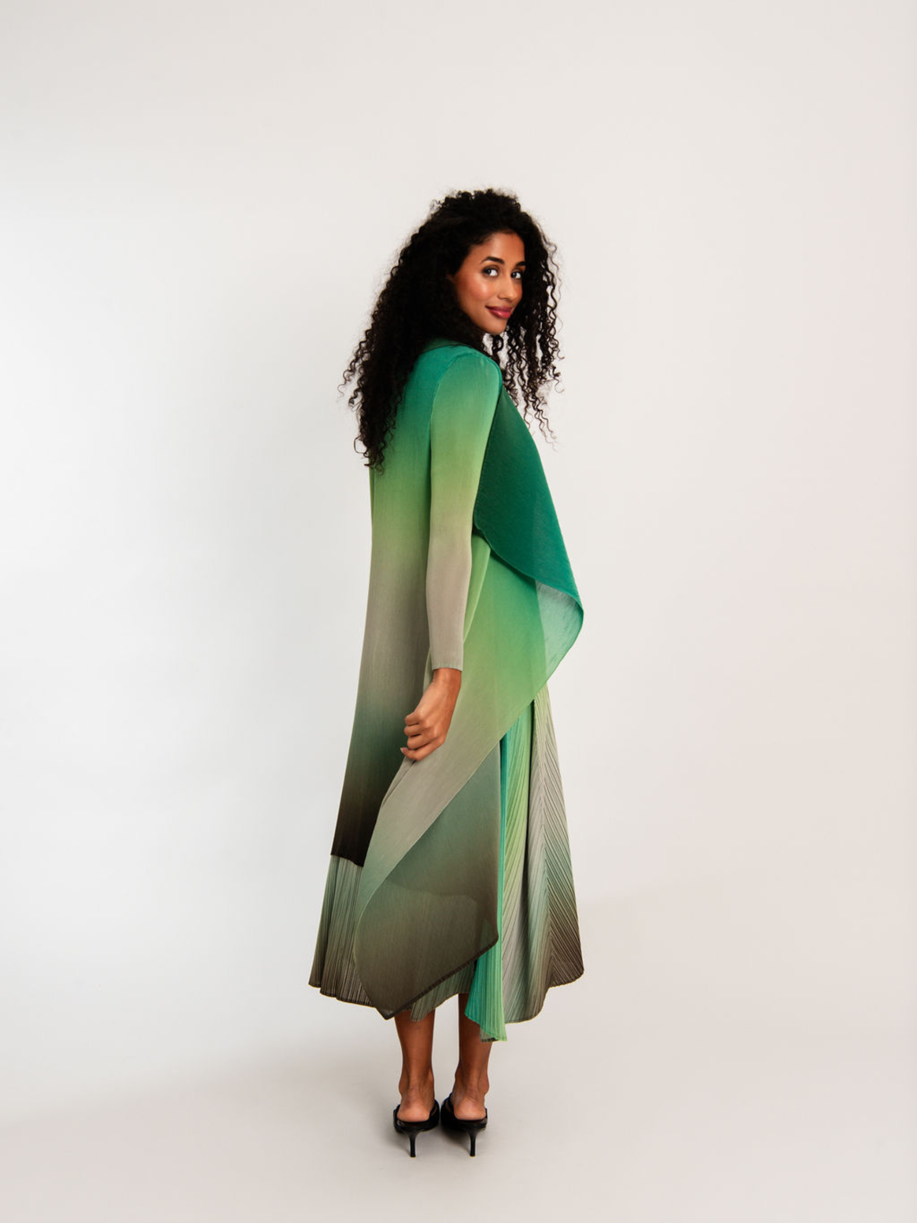 Collare Coat - Ombre