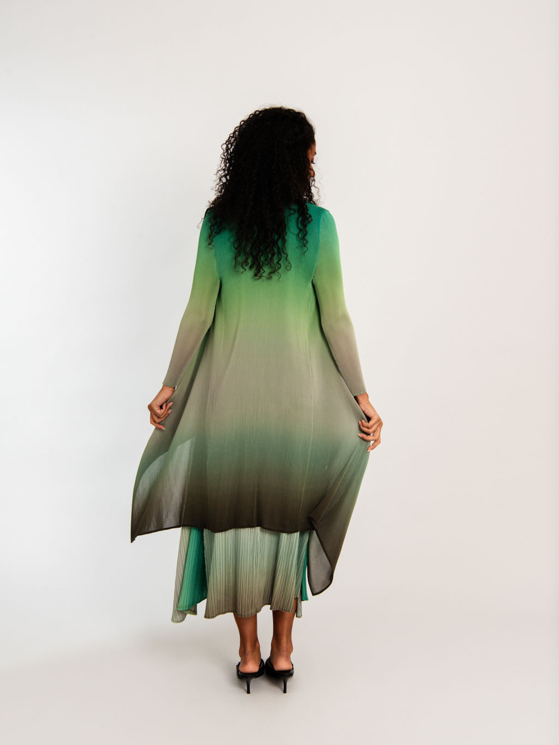 Collare Coat - Ombre