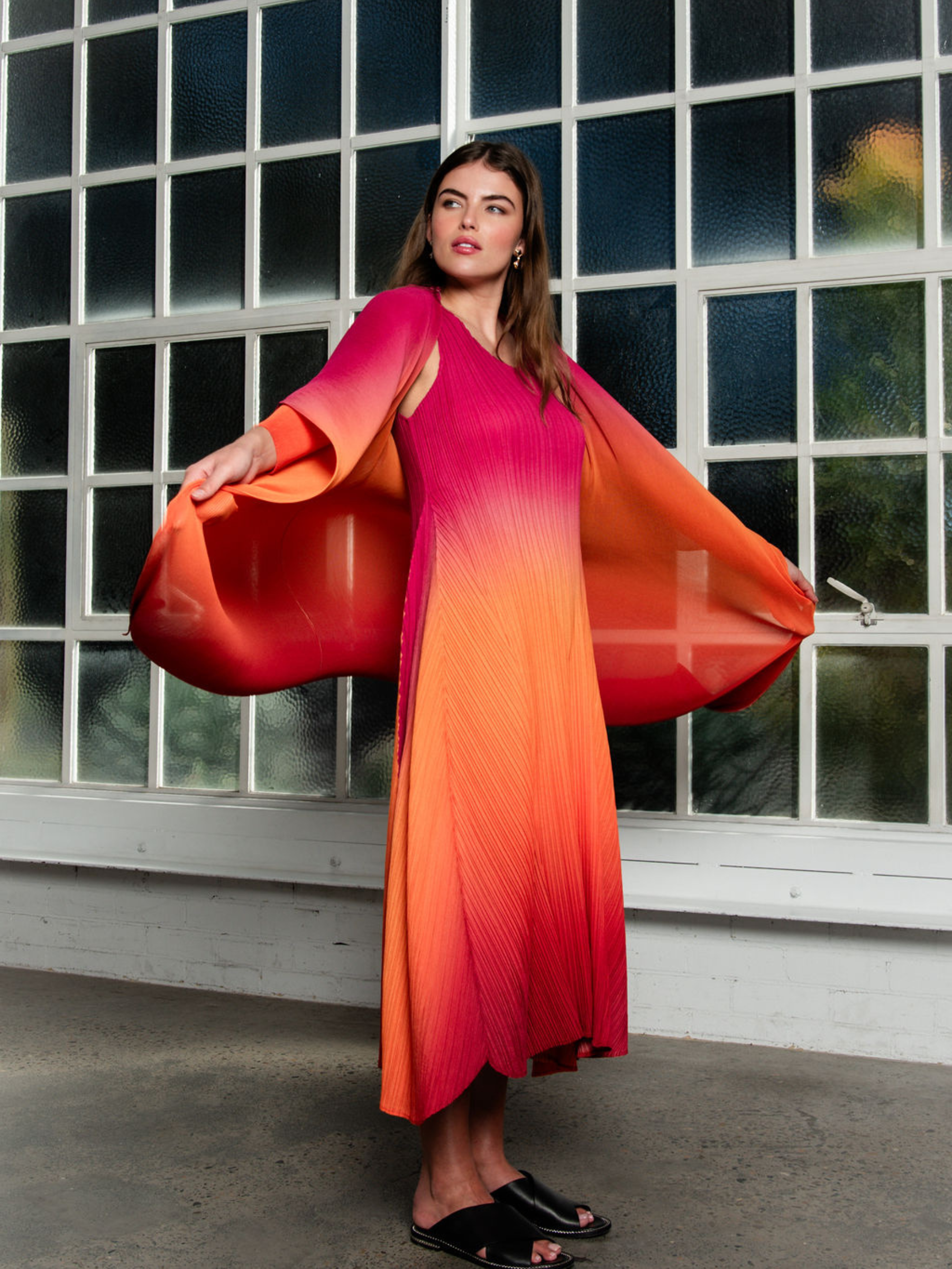 Collare Coat - Ombre