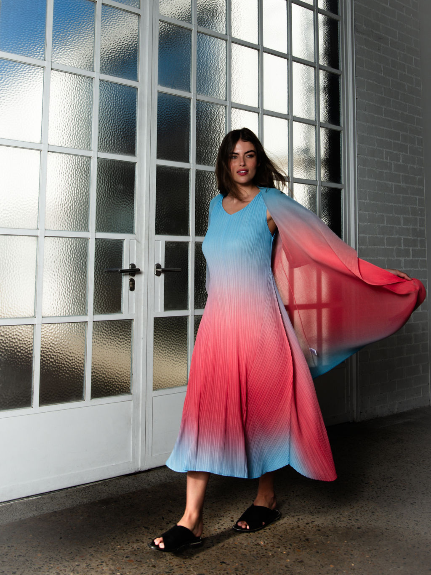 Long Estrella Dress - Ombre | SS25