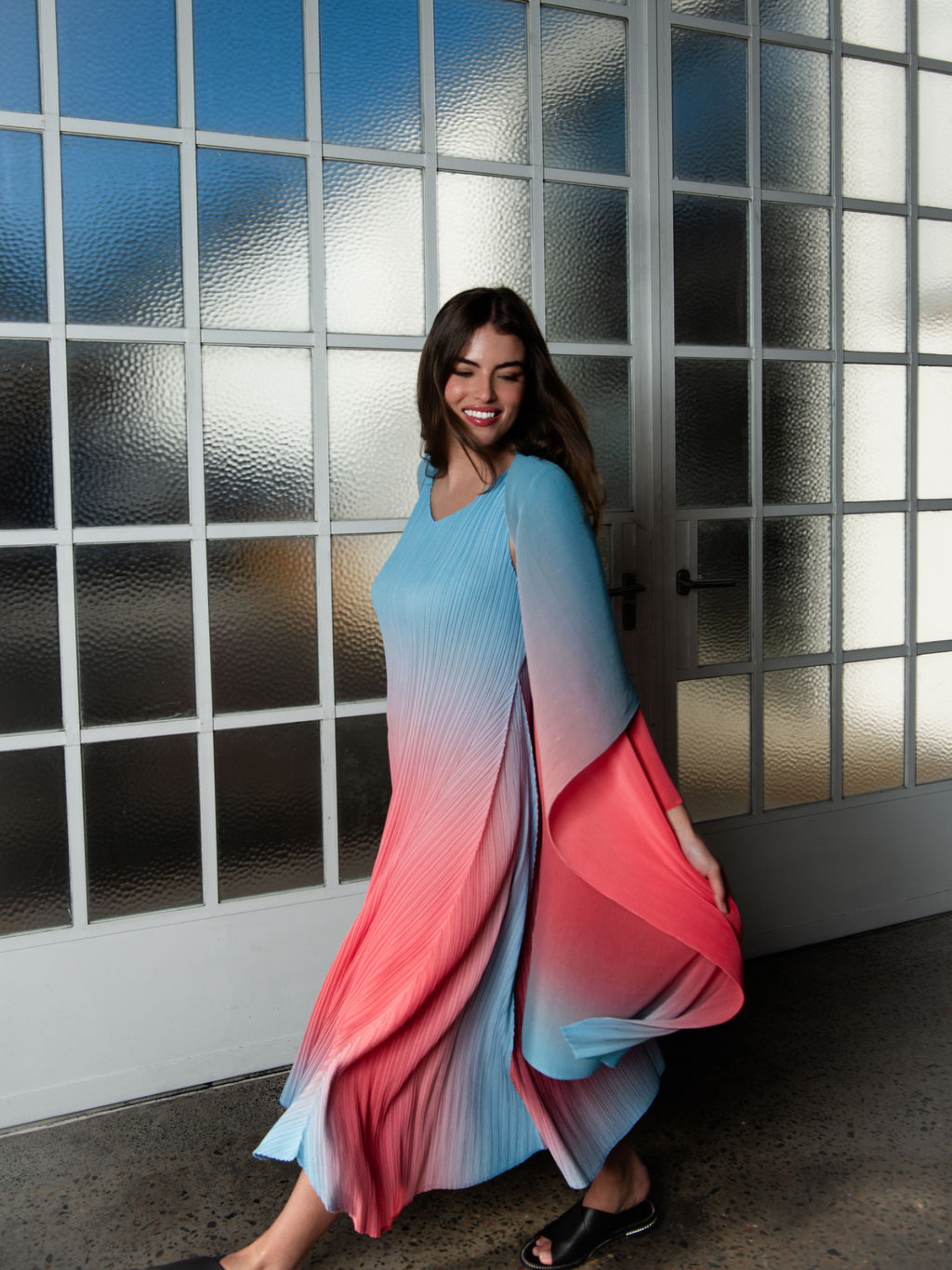 Long Estrella Dress - Ombre