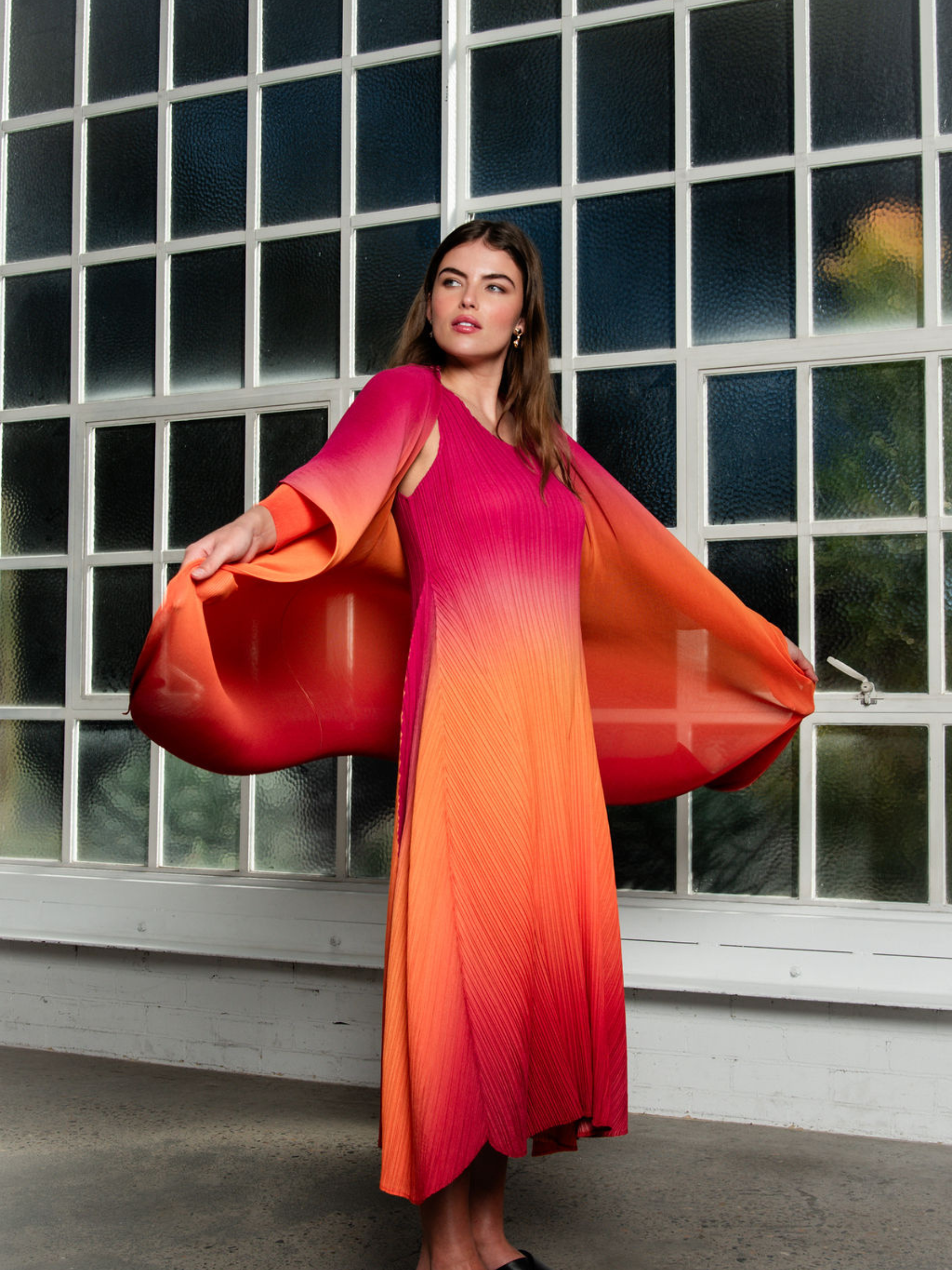 Long Estrella Dress - Ombre | SS25