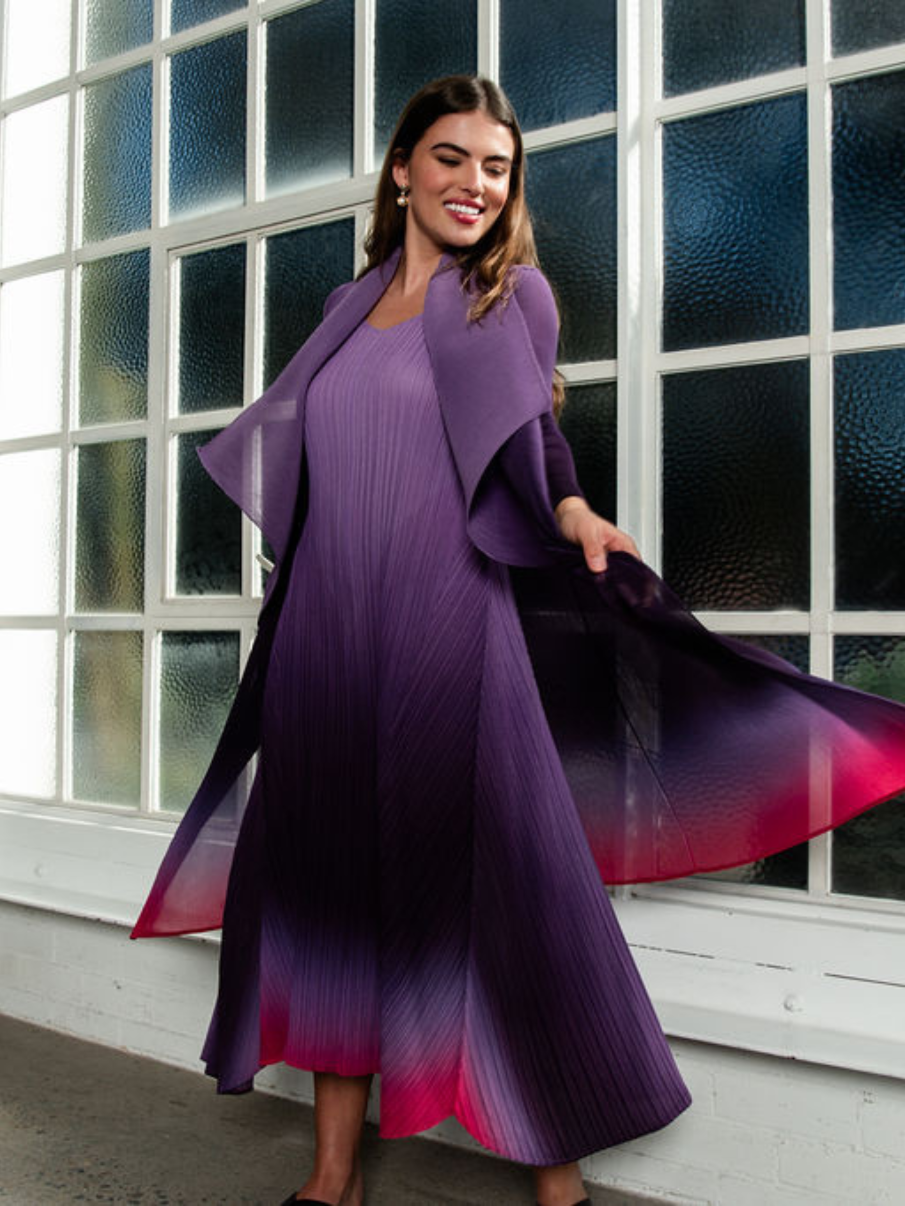 Long Estrella Dress - Ombre | SS25