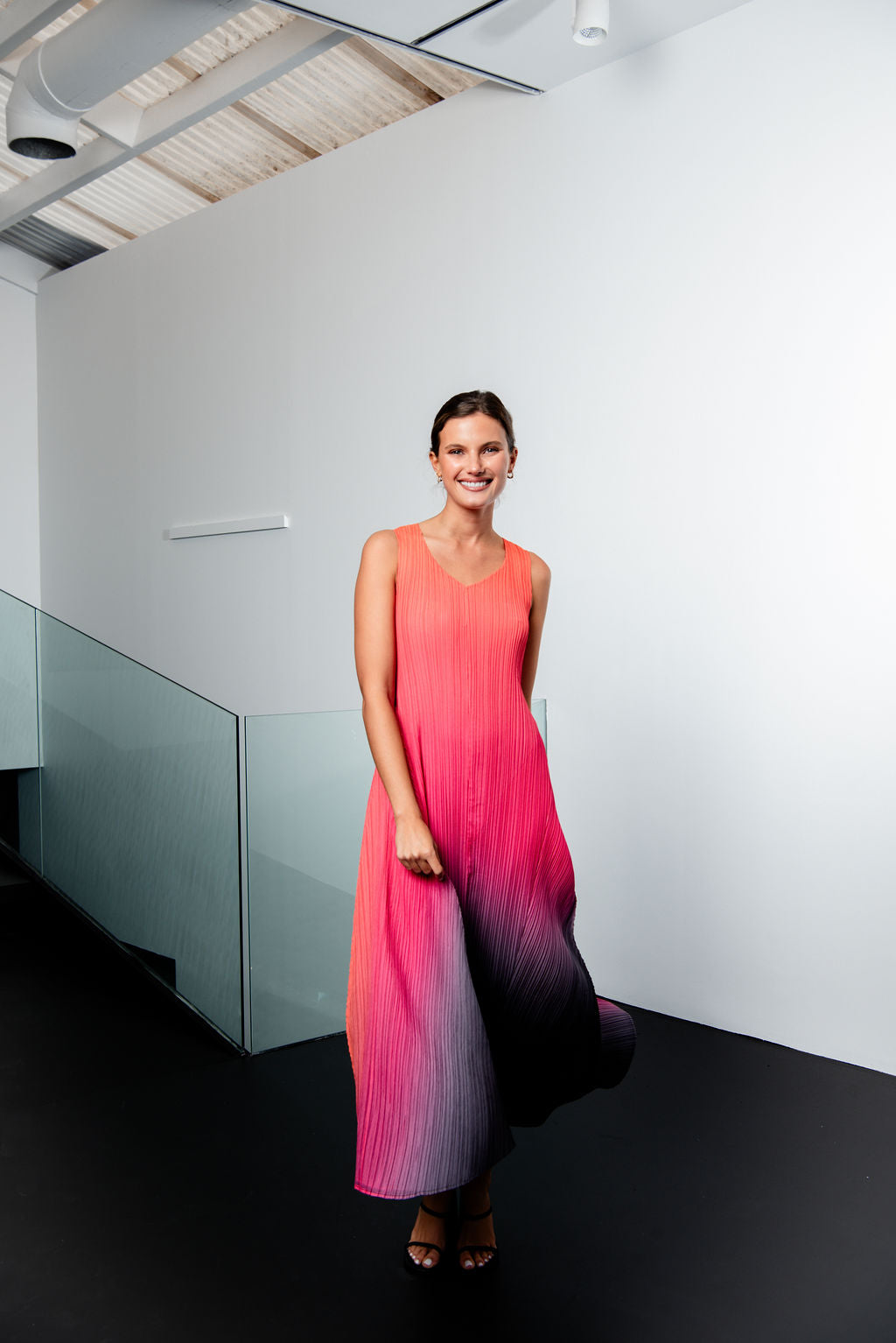 Long Estrella Dress - Ombre