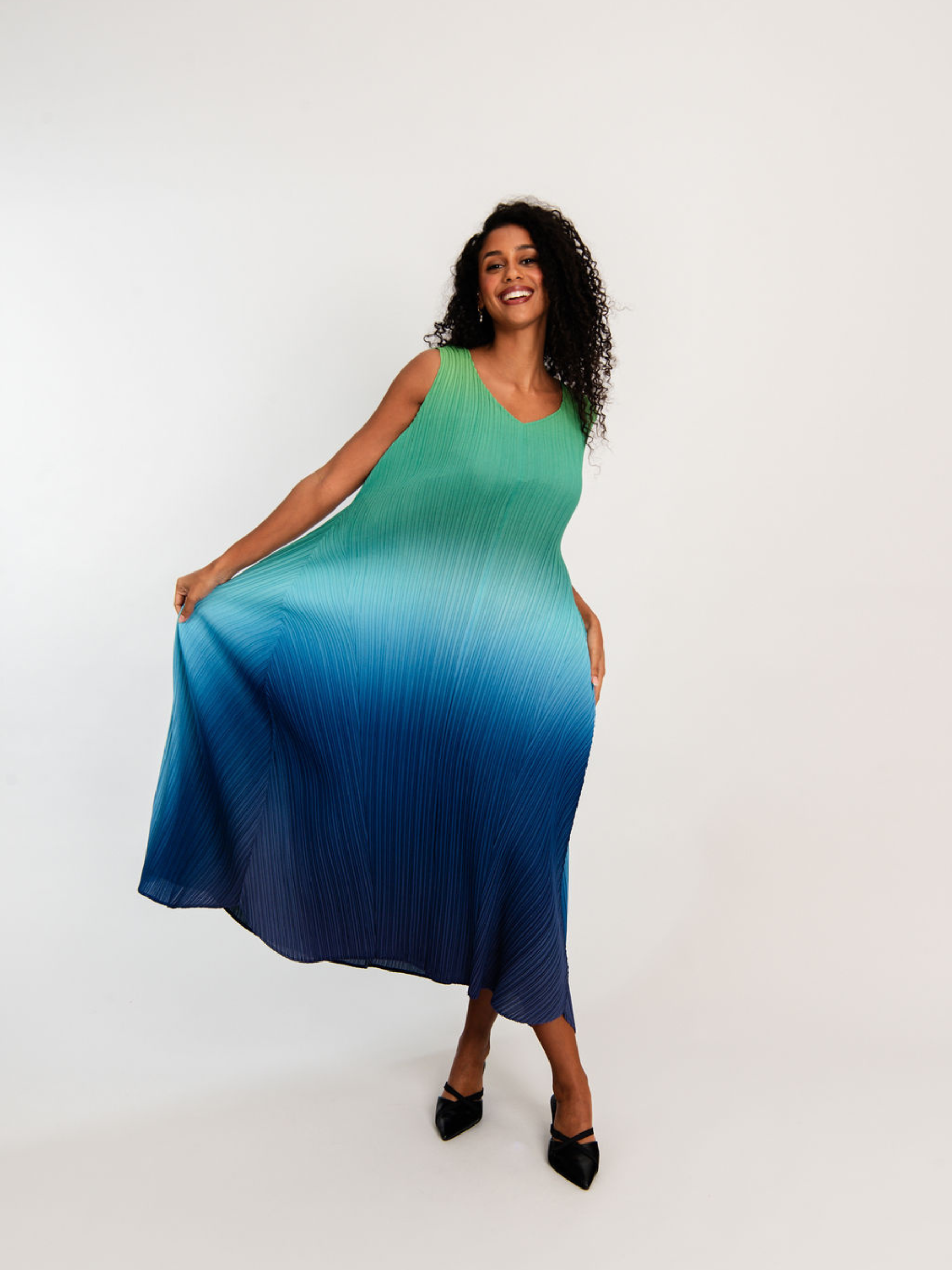 Long Estrella Dress - Ombre | SS25