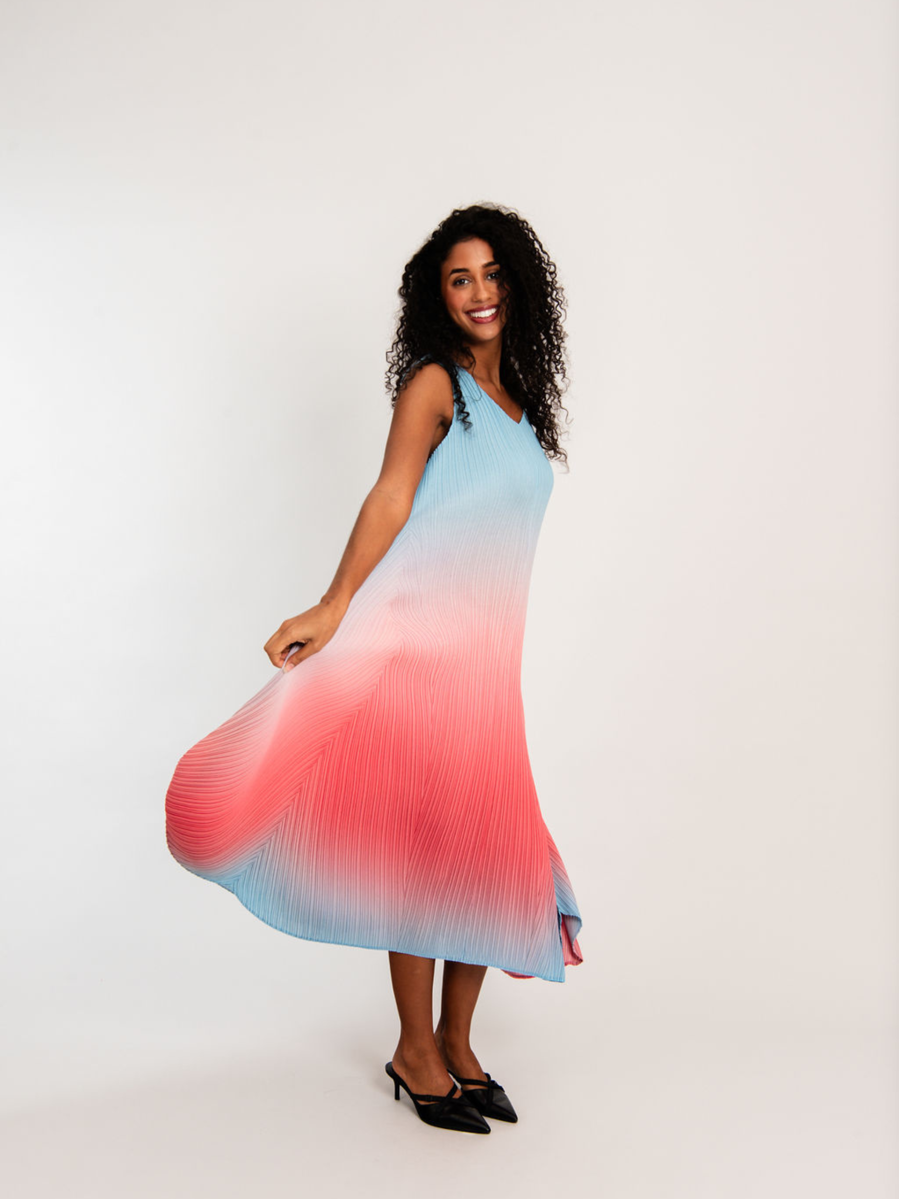 Long Estrella Dress - Ombre | SS25