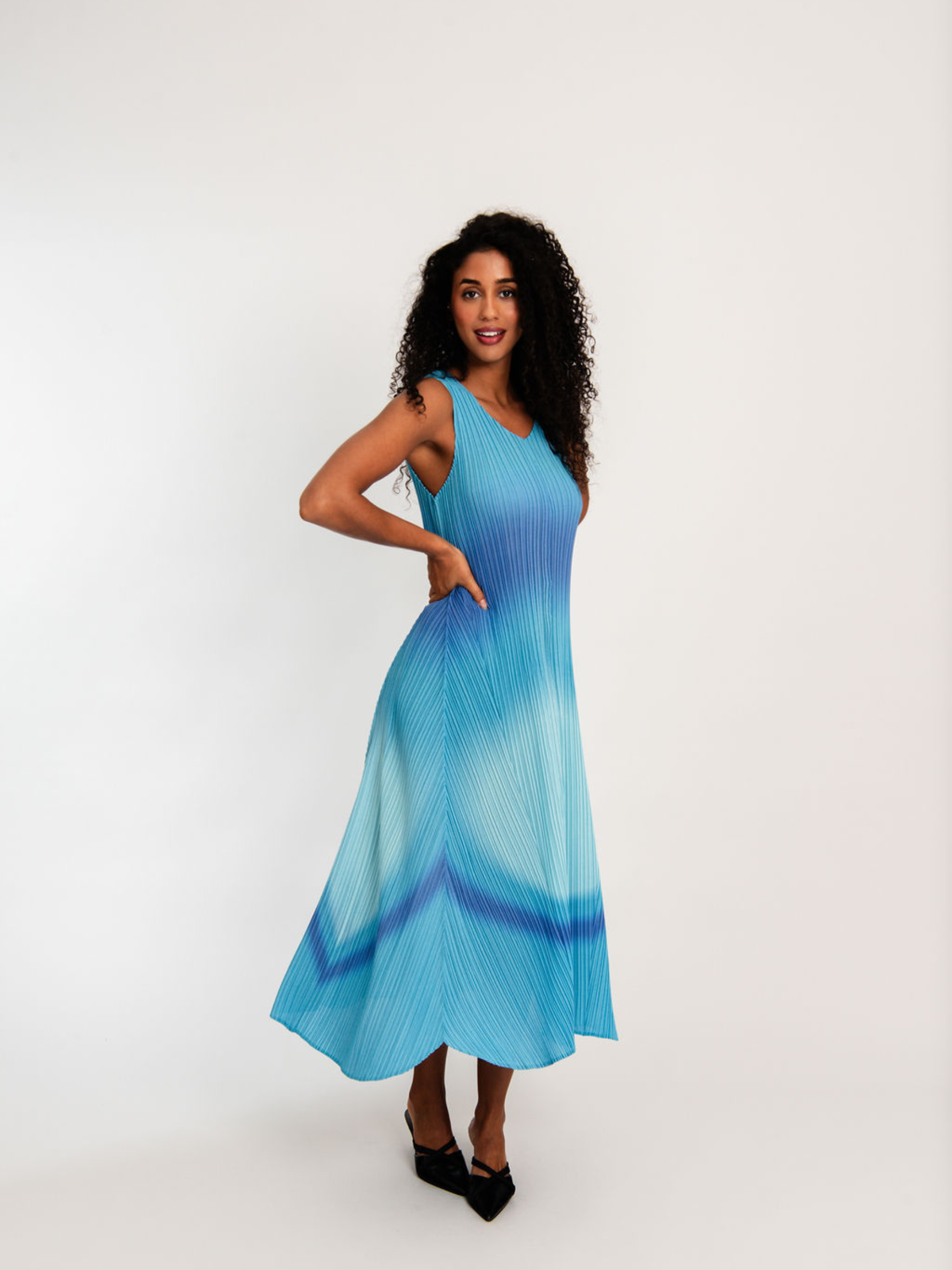 Long Estrella Dress - Ombre | SS25