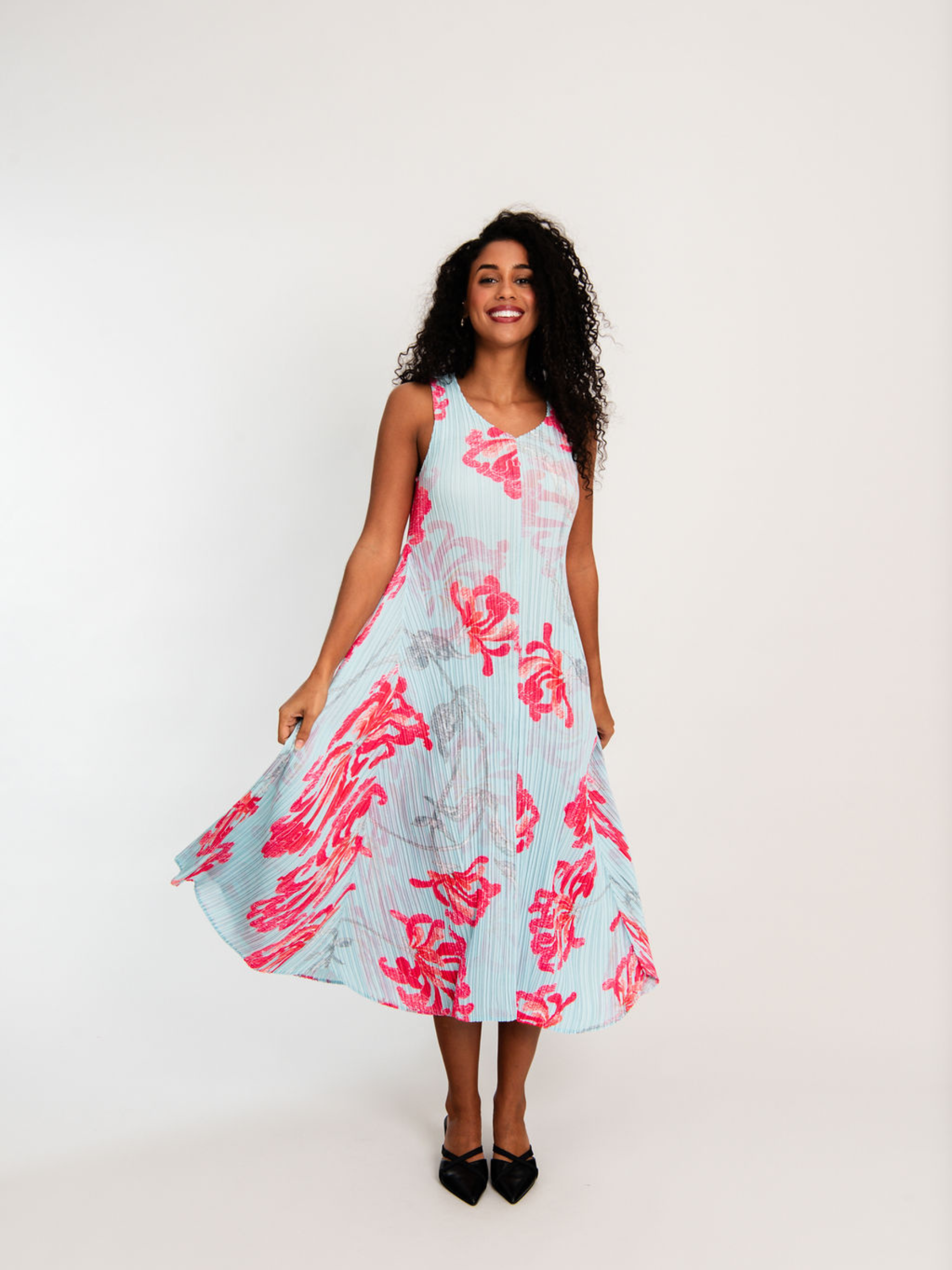 Long Estrella Dress - Prints