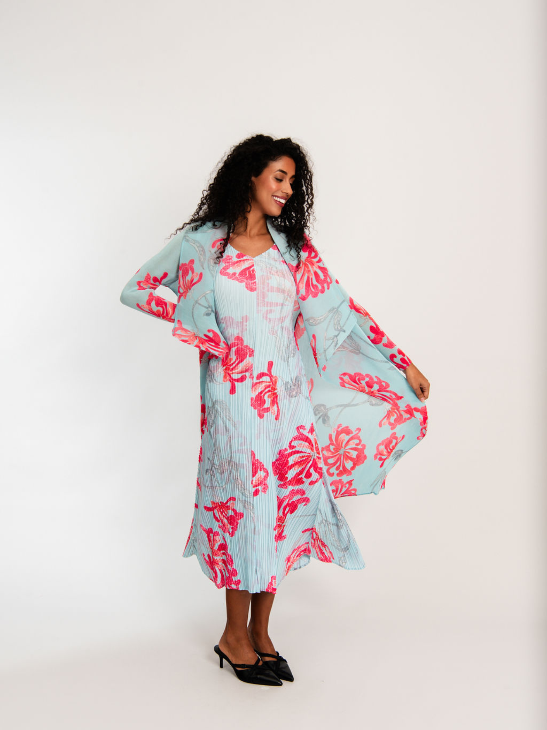 Long Estrella Dress - Prints