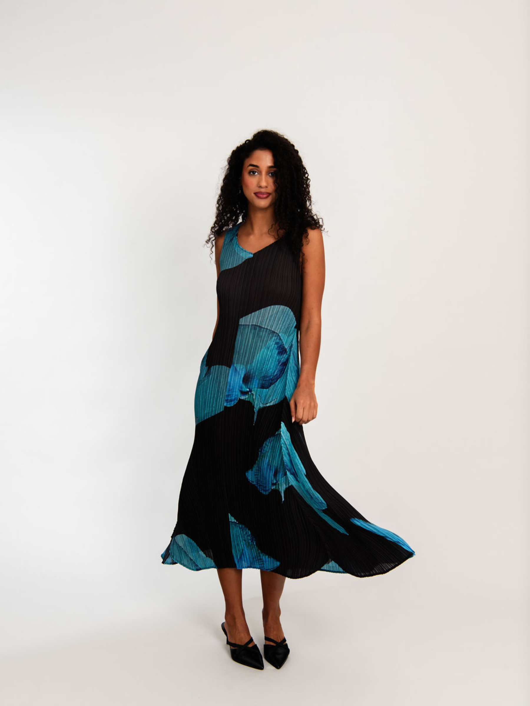 Long Estrella Dress - Prints