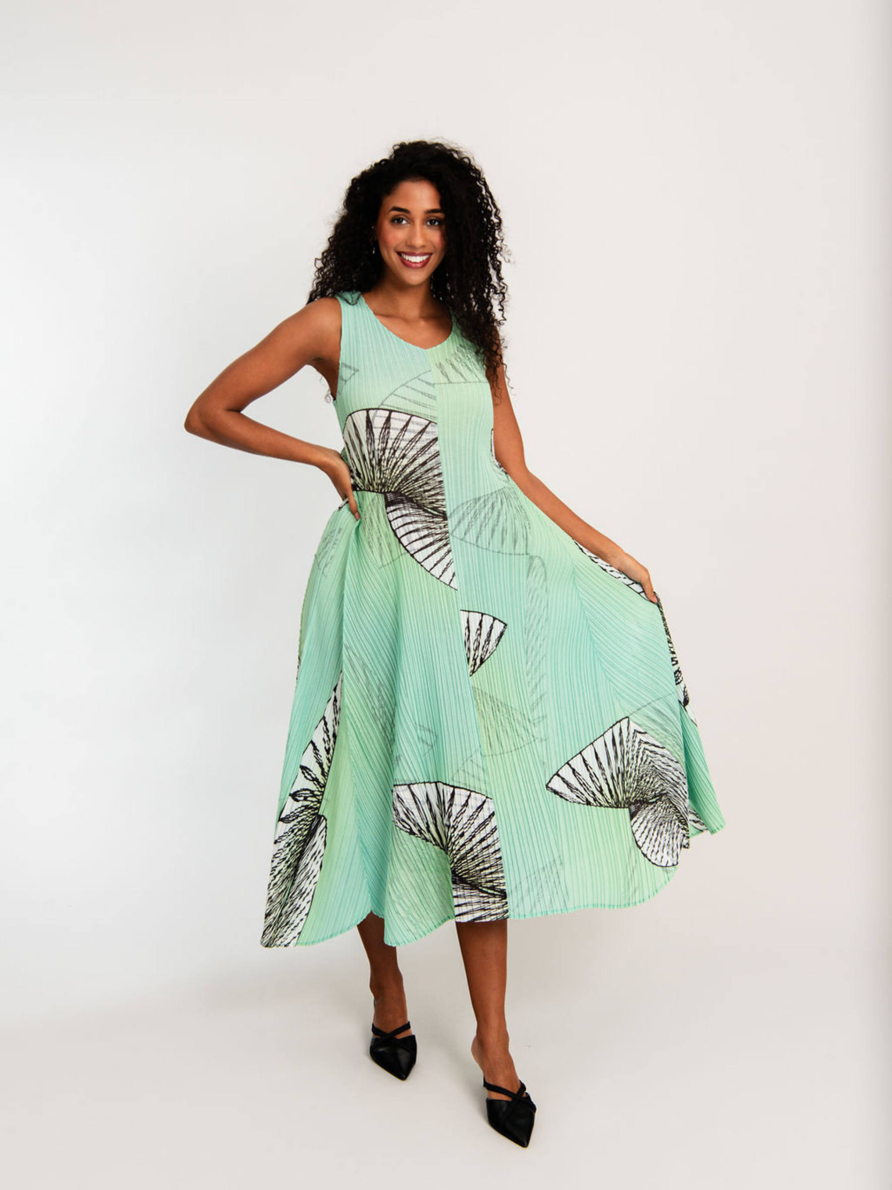Long Estrella Dress - Prints