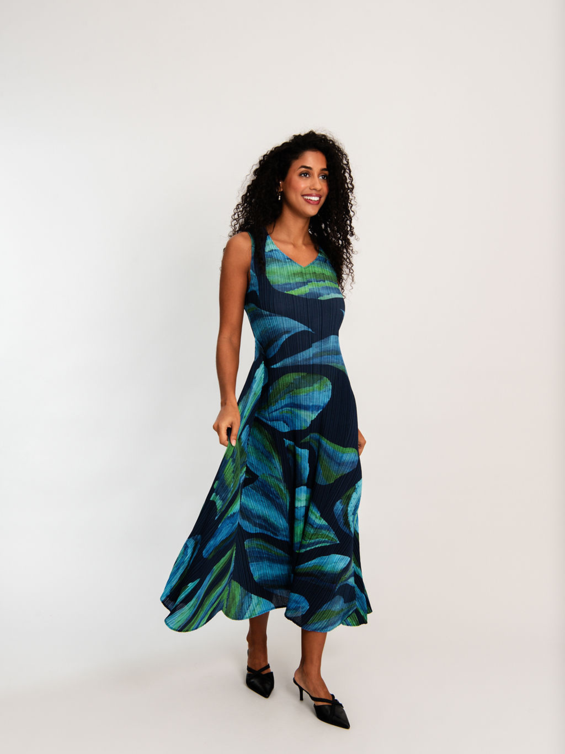 Long Estrella Dress - Prints