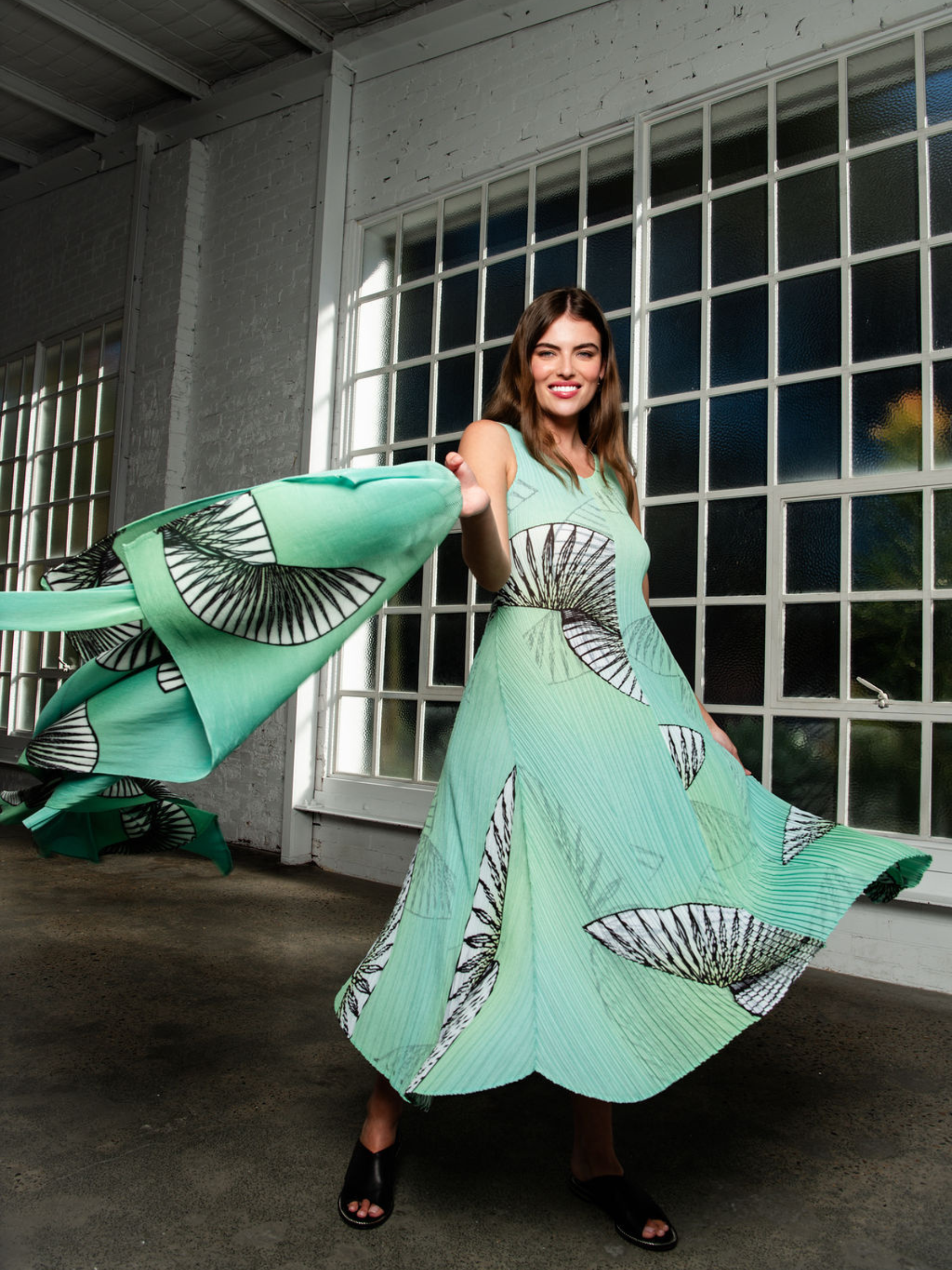 Long Estrella Dress - Prints