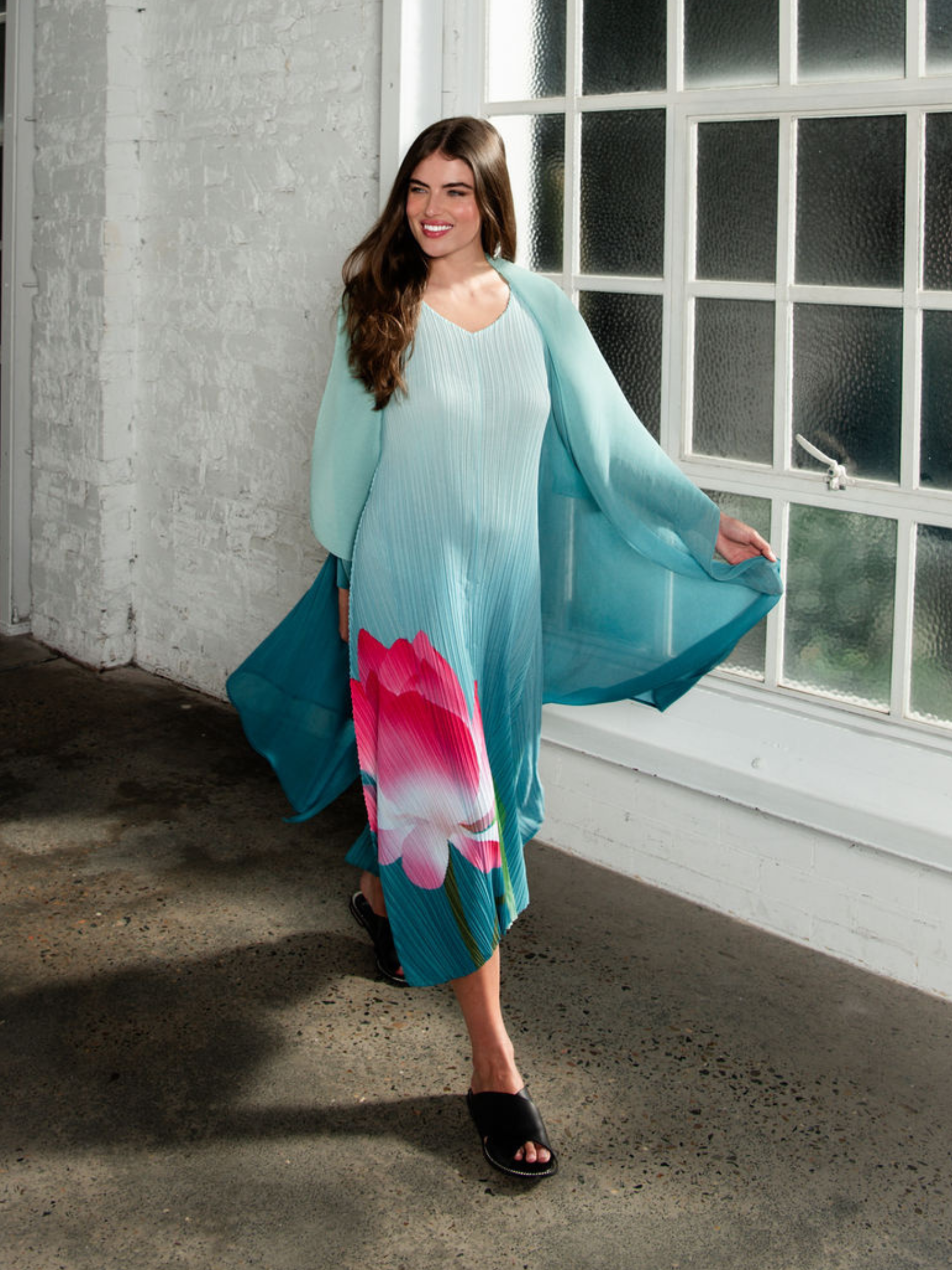 Long Estrella Dress - Prints