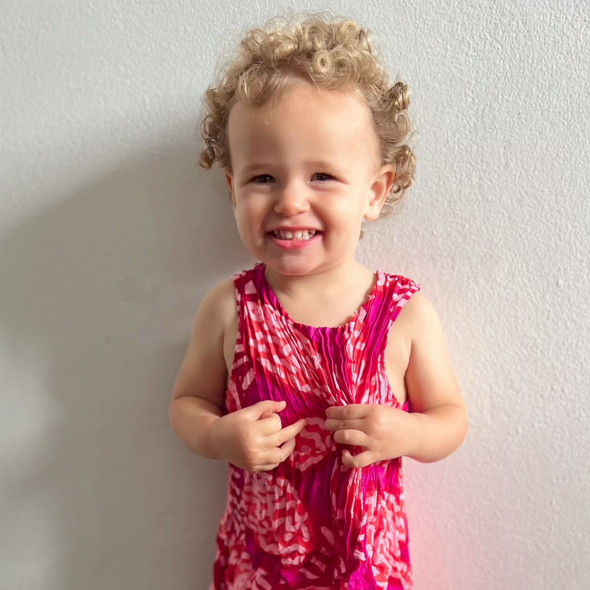 Mini Smash Pocket Dress | Pink Cockatoo