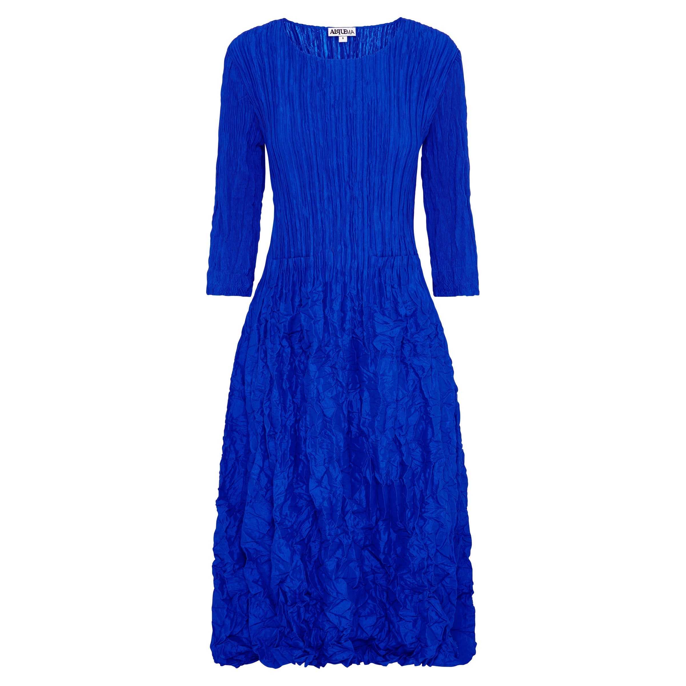 3/4 Sleeve Smash Pocket Dress - Plain Colours | AW24