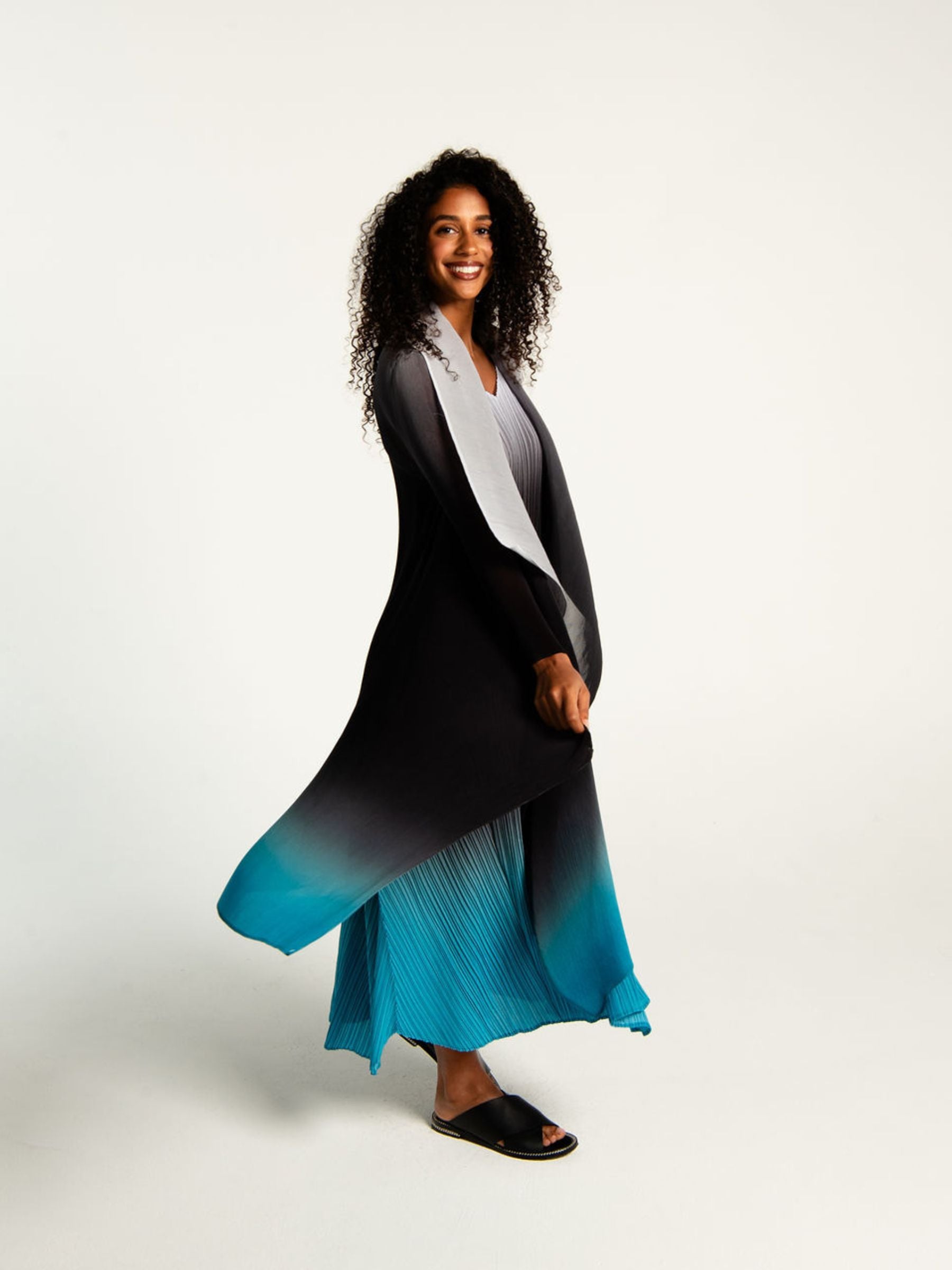 Collare Coat - Ombre AW26