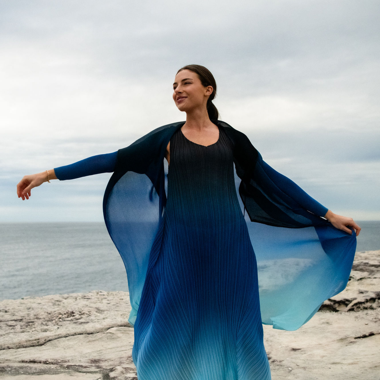 Long Estrella Dress - Ombre
