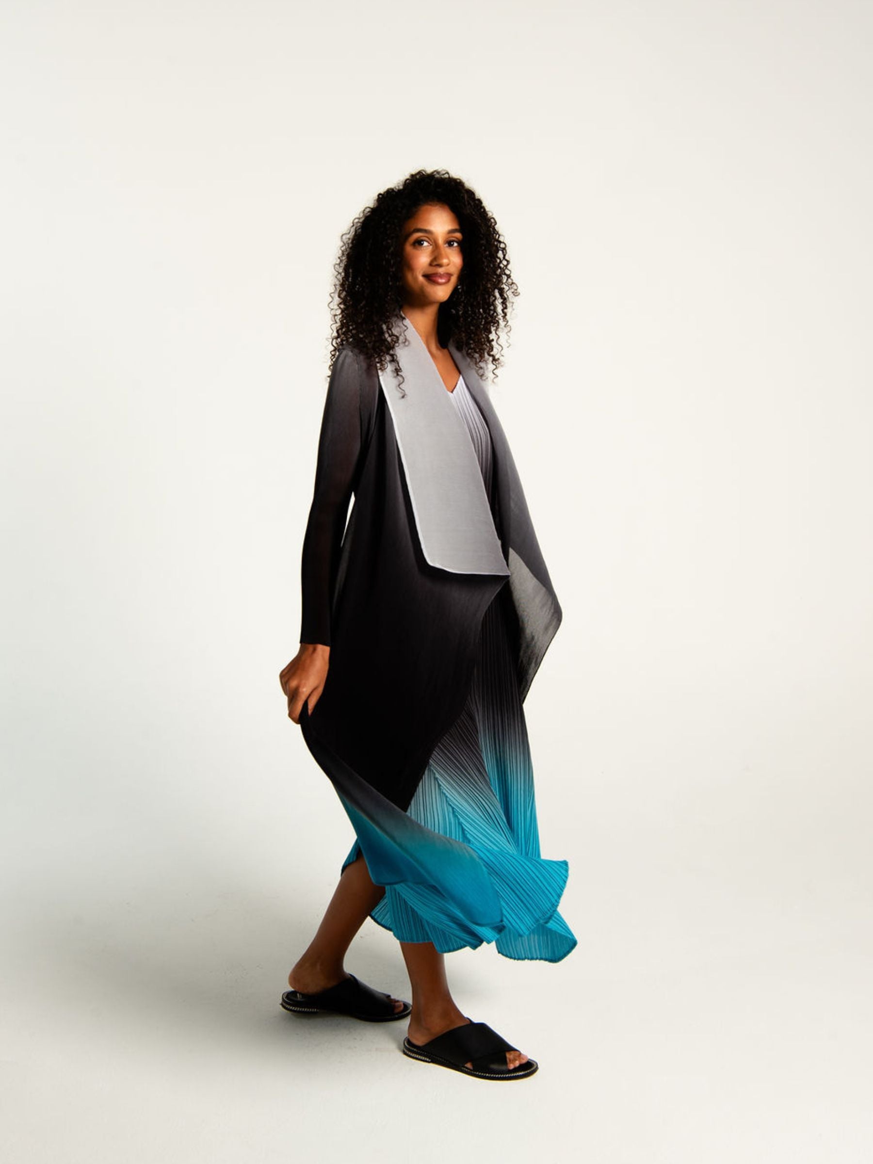 Collare Coat - Ombre AW26